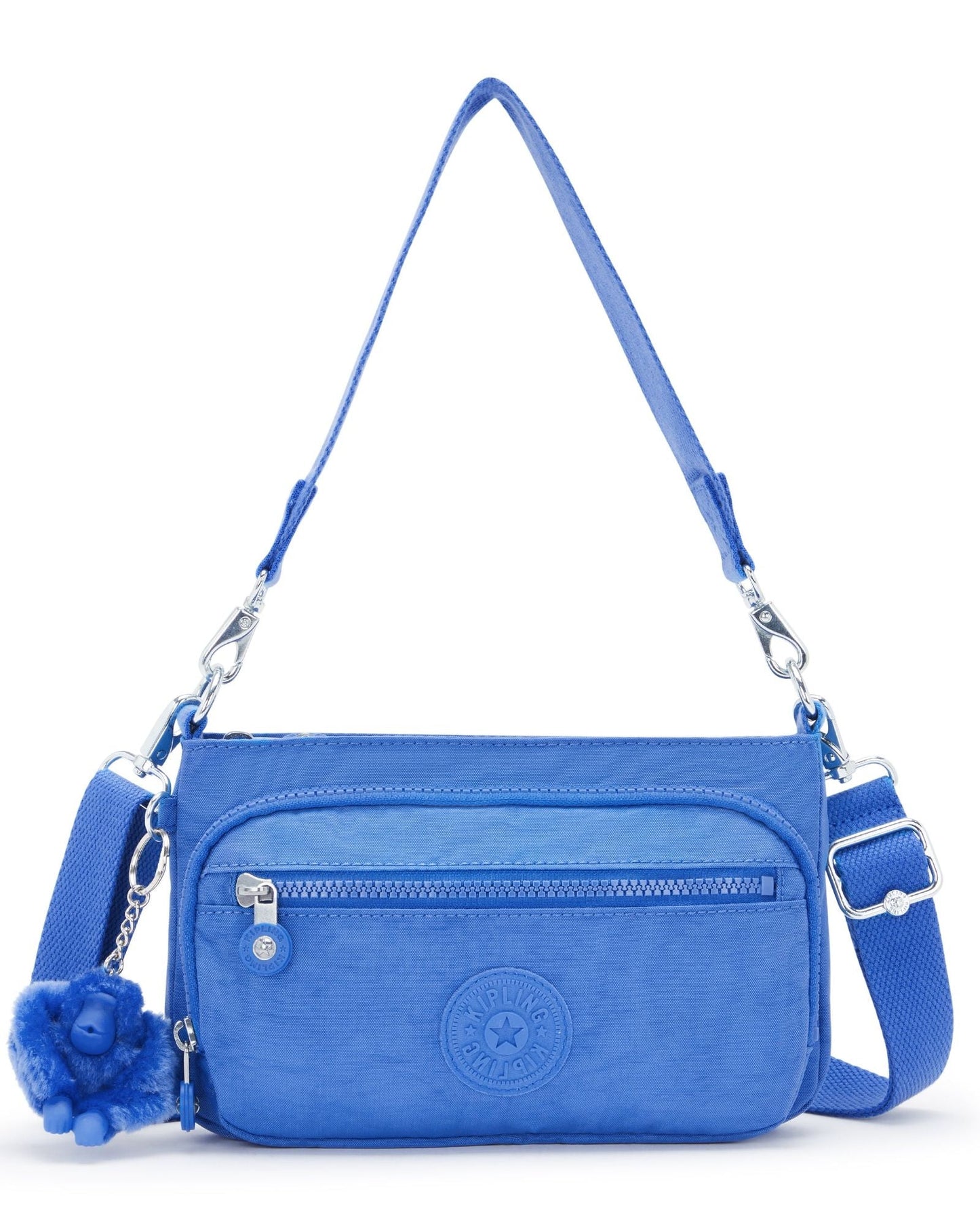 Kipling Milos Up Havana Blue Small Shoulder Bag C2I4378-JC7