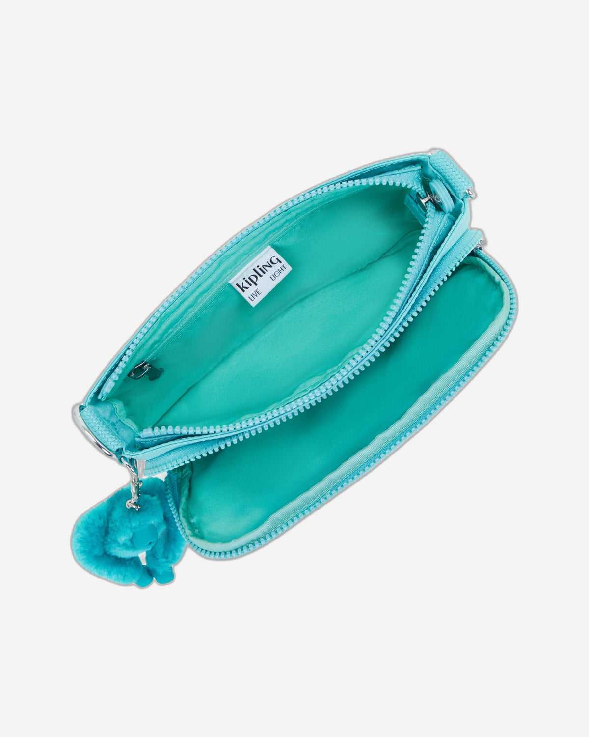 Kipling Milos Up Deepest Aqua Small Shoulder Bag C2I4378-T6E