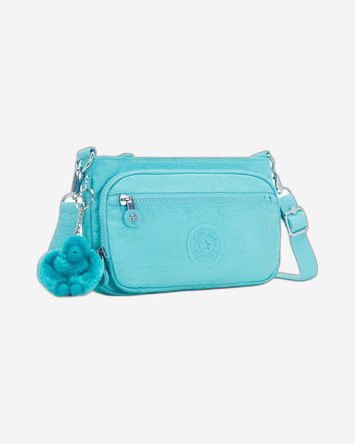 Kipling Milos Up Deepest Aqua Small Shoulder Bag C2I4378-T6E