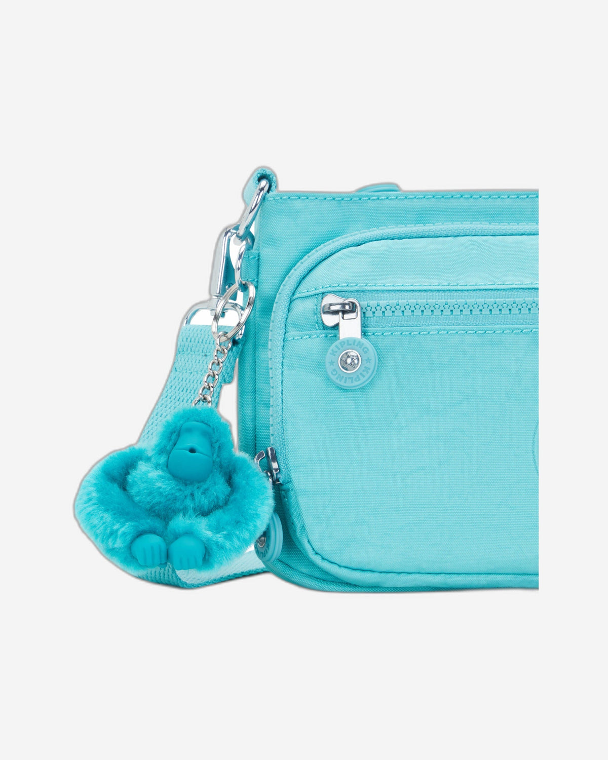 Kipling Milos Up Deepest Aqua Small Shoulder Bag C2I4378-T6E