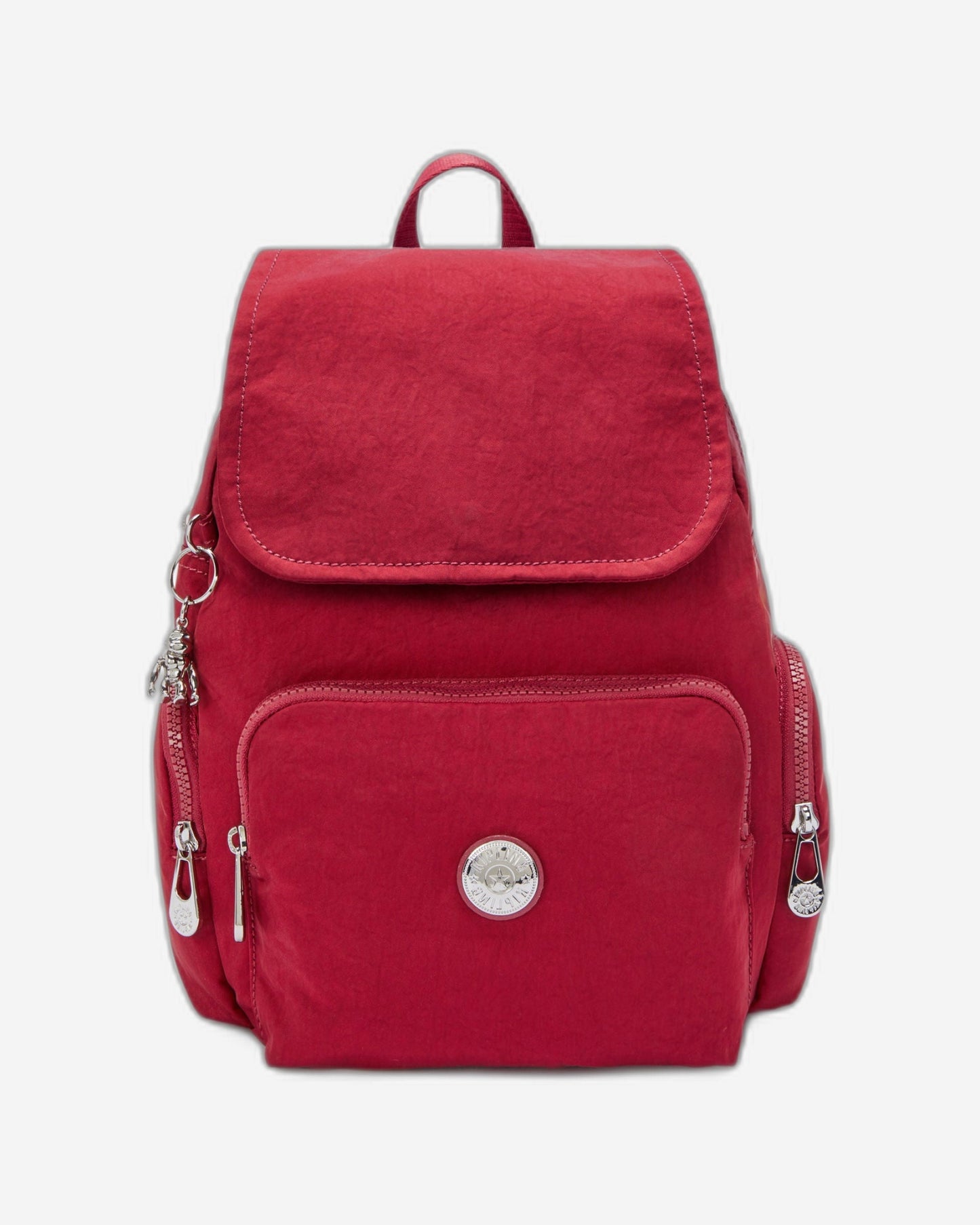 Kipling City Zip S Red Red Wine Small Backpack I4430-6SE