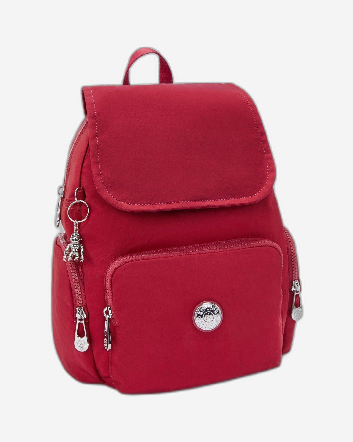 Kipling City Zip S Red Red Wine Small Backpack I4430-6SE