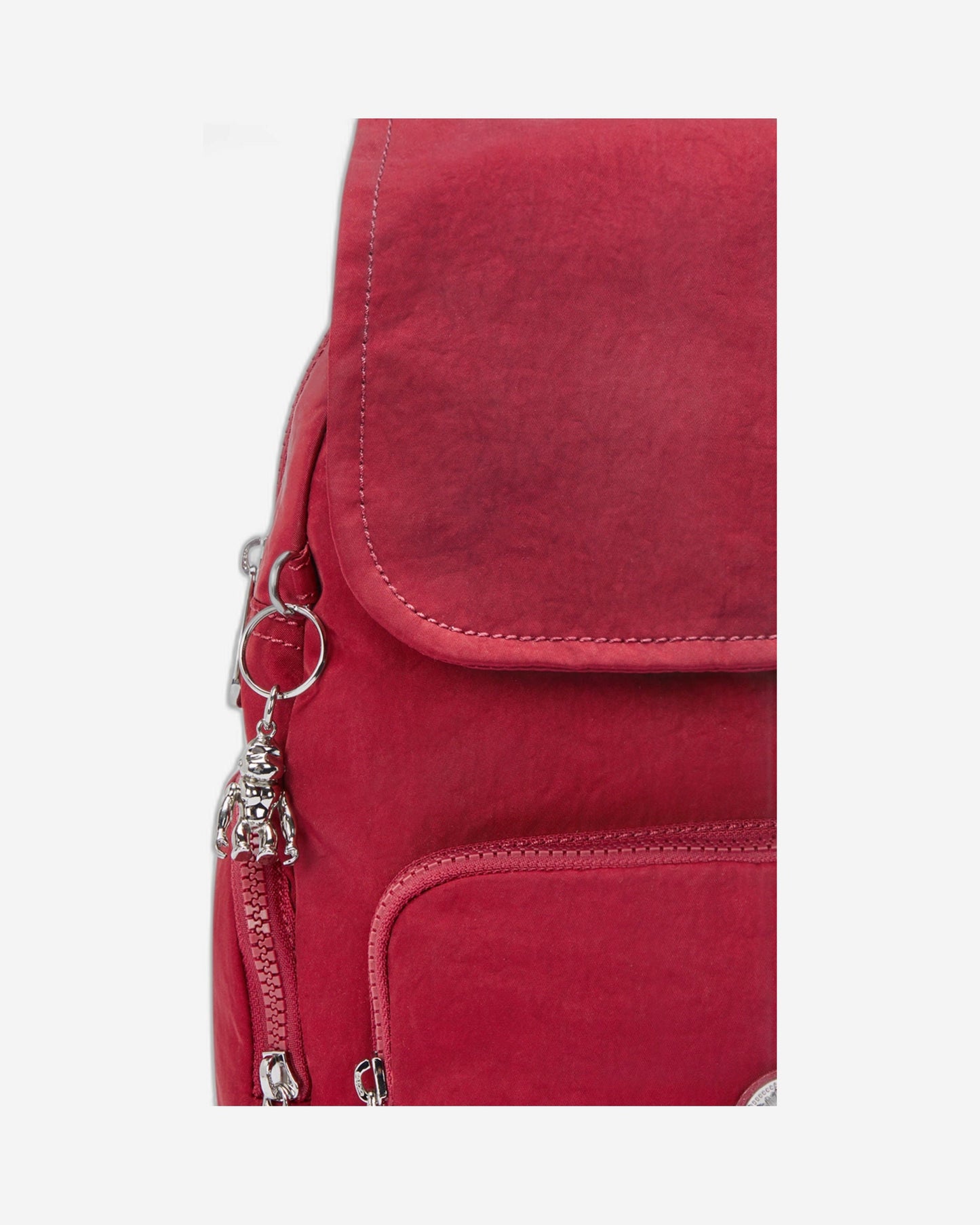 Kipling City Zip S Red Red Wine Small Backpack I4430-6SE