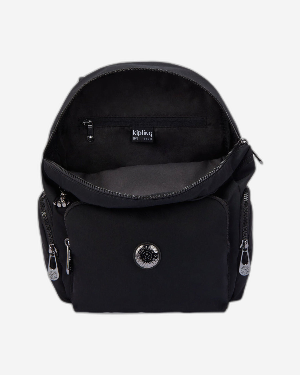 Kipling City Zip S Endless Black Small Backpack I4430-TB4