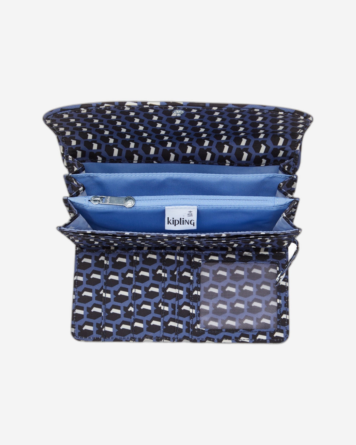 Kipling Money Land 3D K Blue Large Wallet I4437-4JS