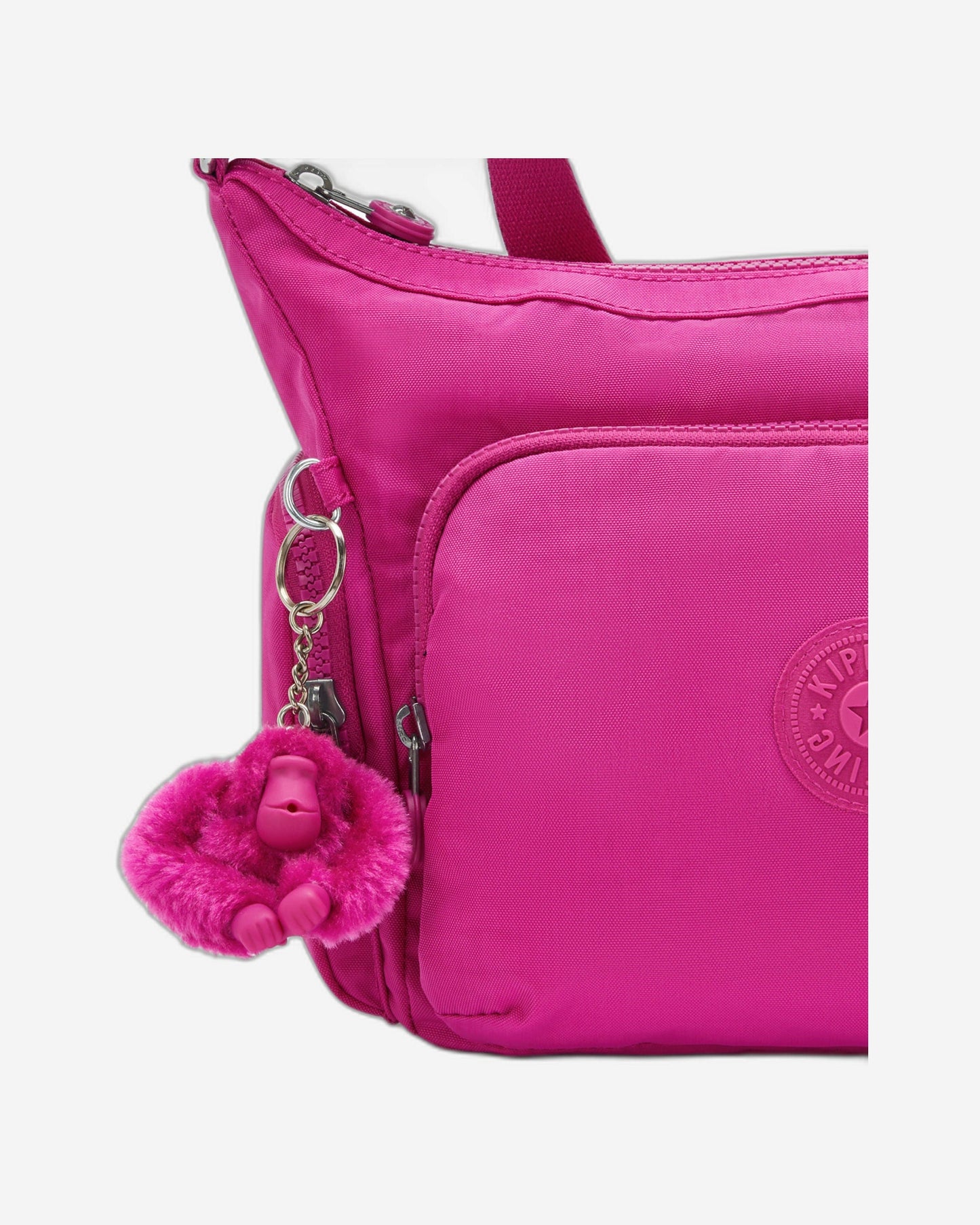 Kipling Gabb S Glowing Fuchsia Medium Crossbody I4493-3KU