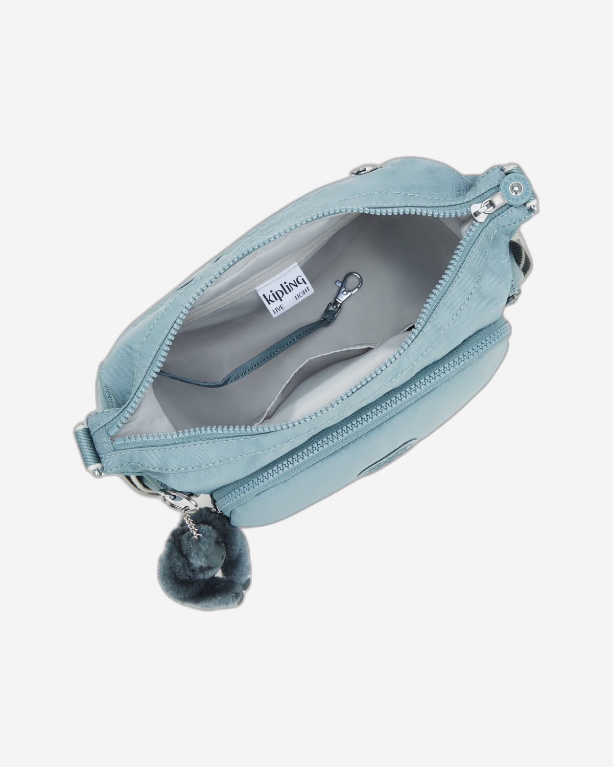 Kipling Gabb S Relaxed Grey Medium Crossbody I4493-3NL