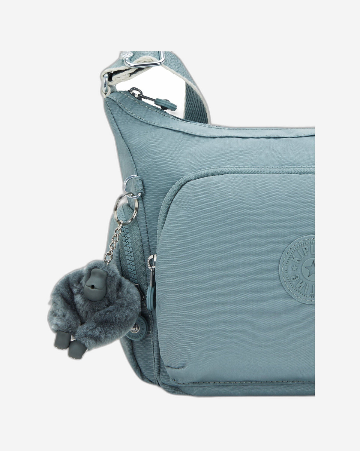 Kipling Gabb S Relaxed Grey Medium Crossbody I4493-3NL