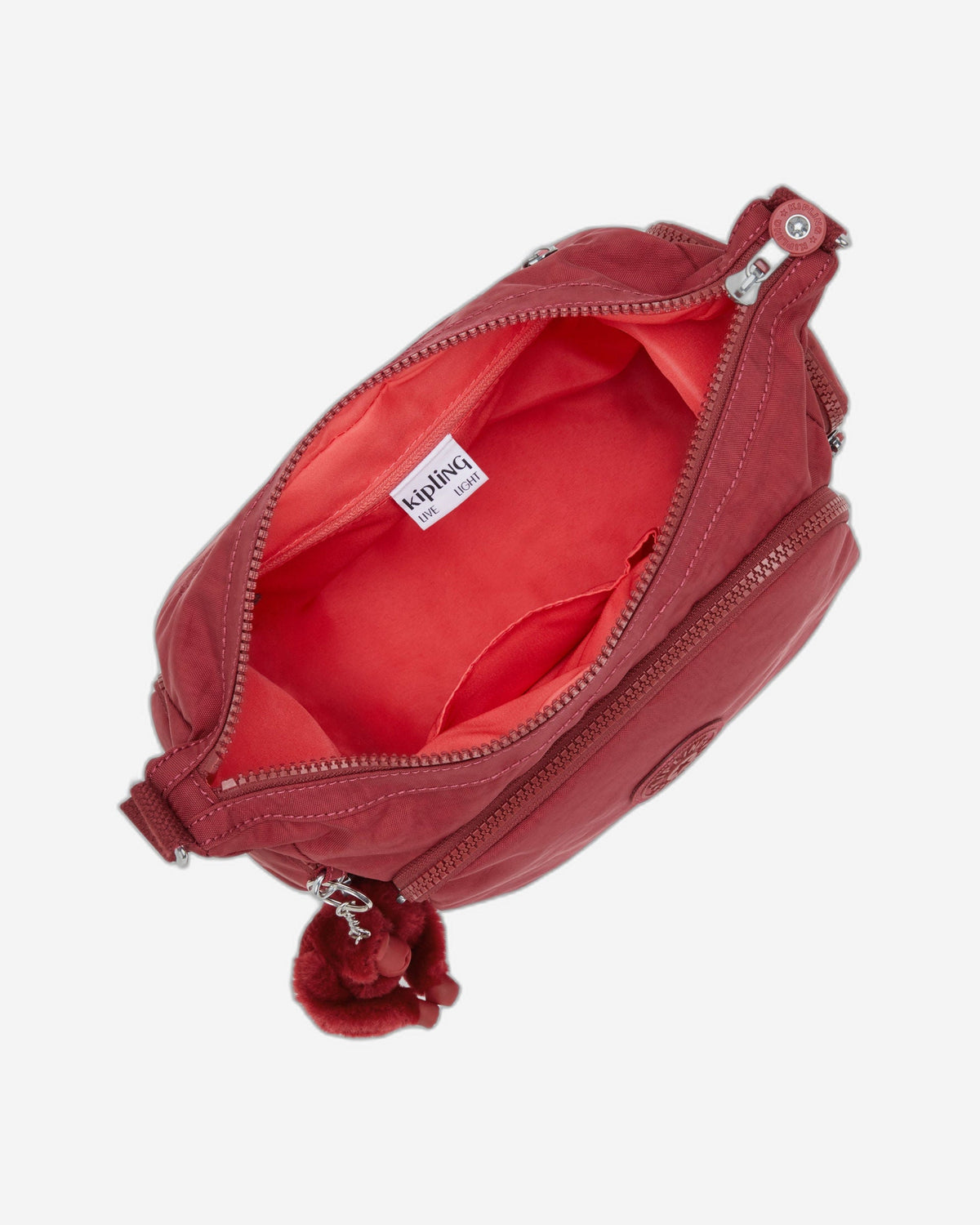 Kipling Gabb S Funky Red Medium Crossbody Bag I4493-4SS