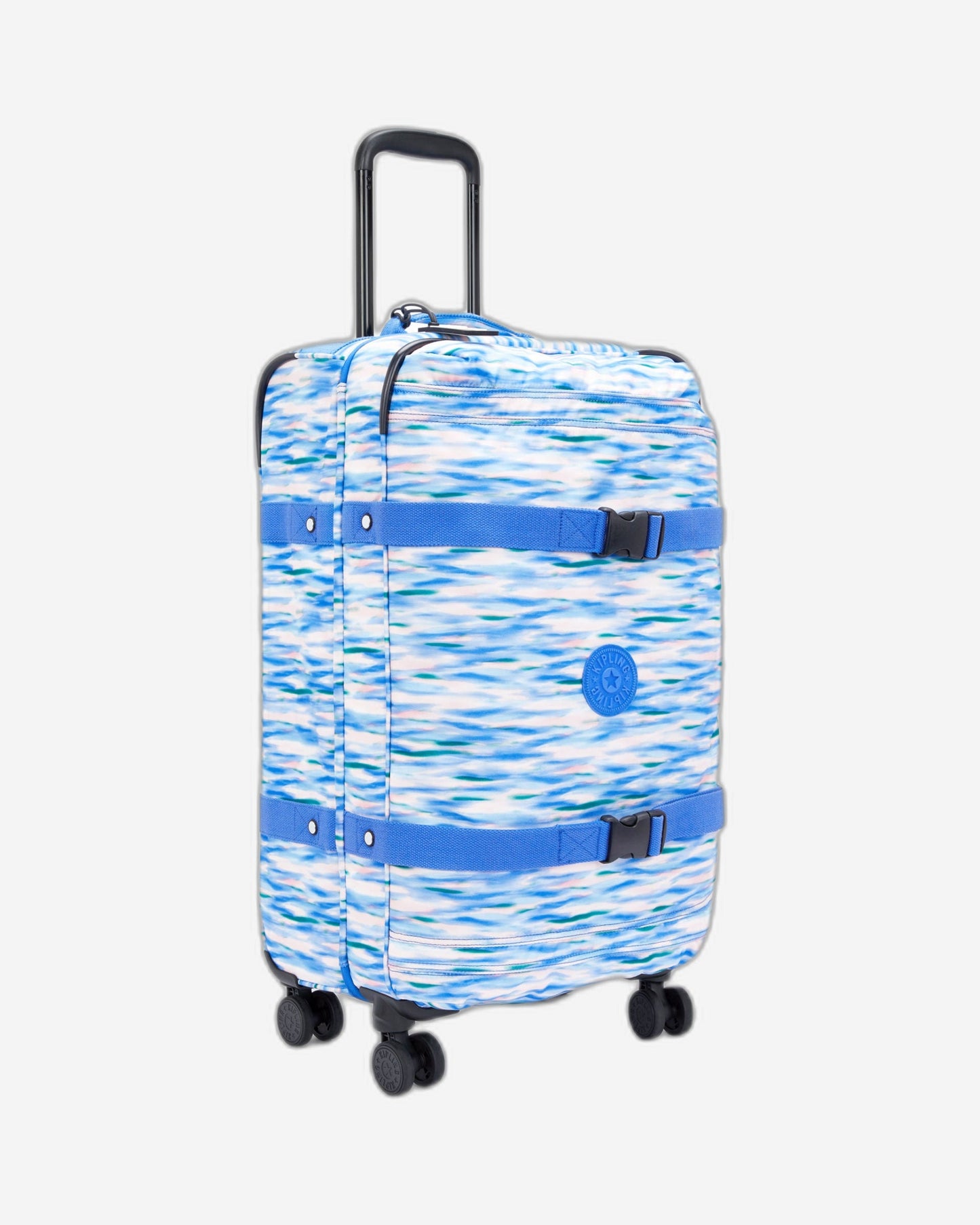 Kipling Spontaneous M Diluted Blue Medium Wheeled Luggage C2I4556-TX9
