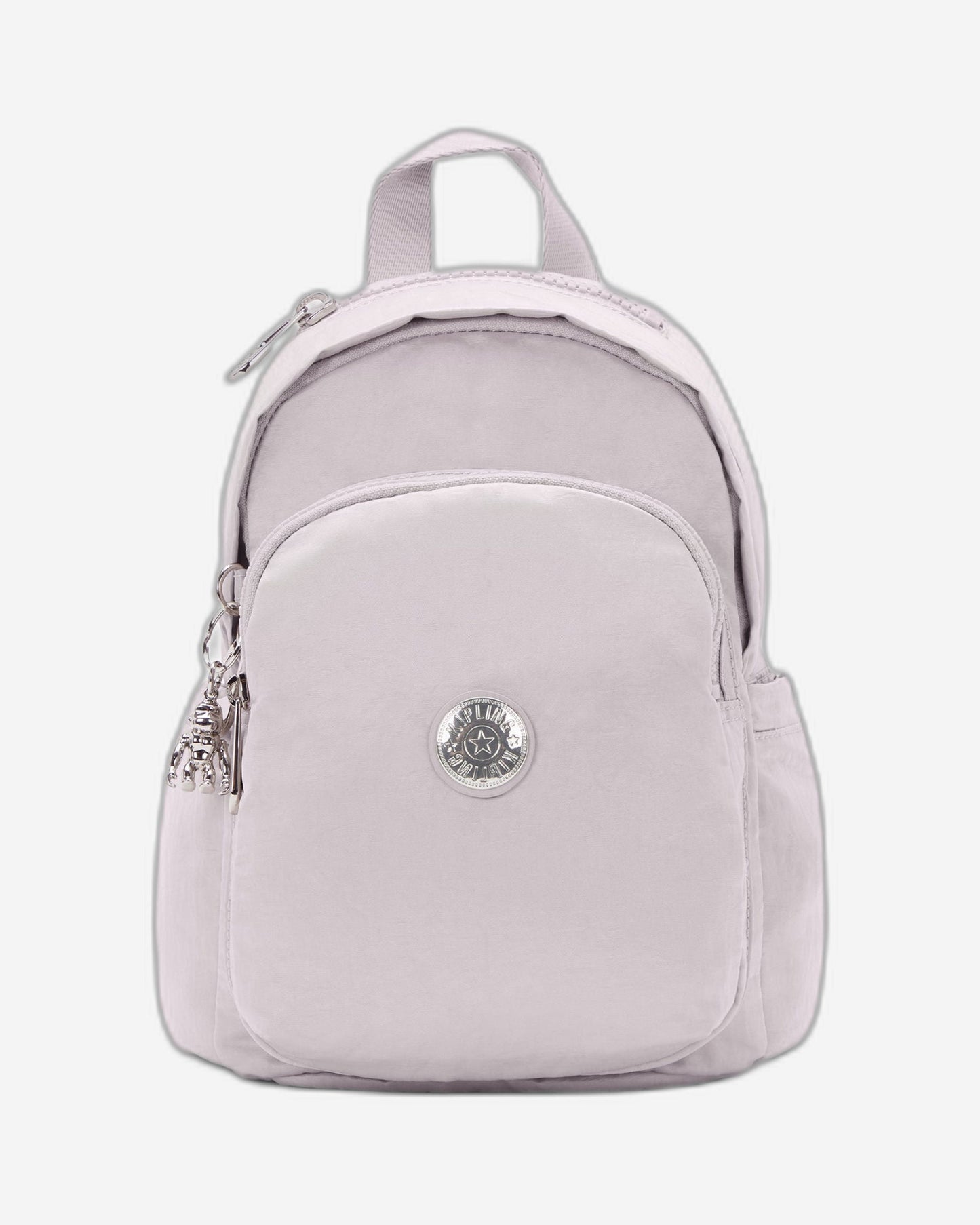 Kipling Delia Mini Gleam Silver Small Backpack C2I4563-K6G