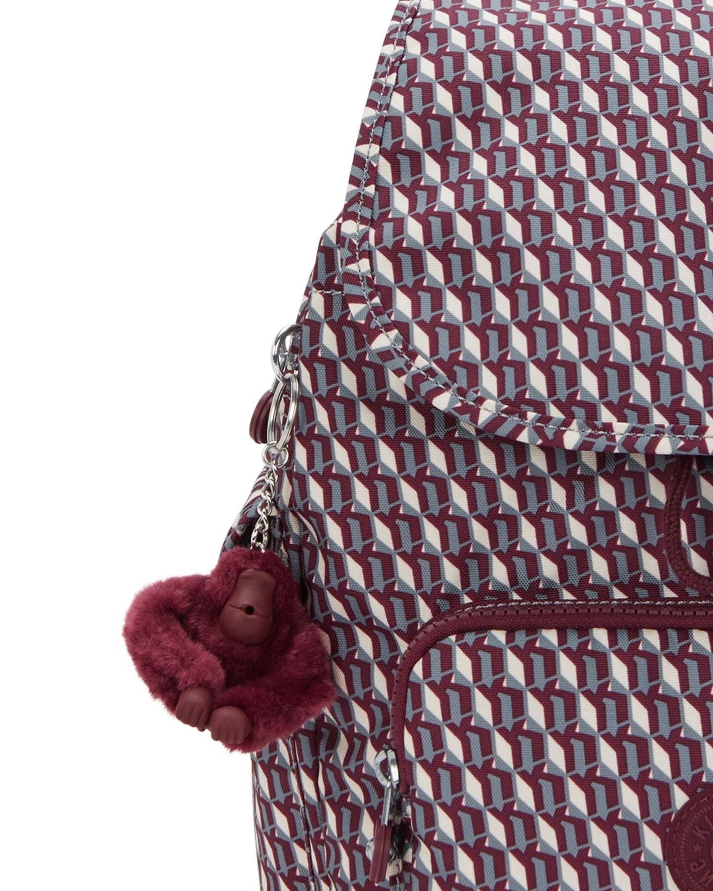 Kipling City Pack S 3Dk Wine Small backpack I4581-1PB
