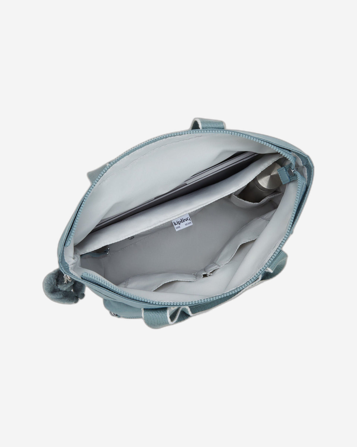 Kipling India Relaxed Grey Large Tote I4609-3NL