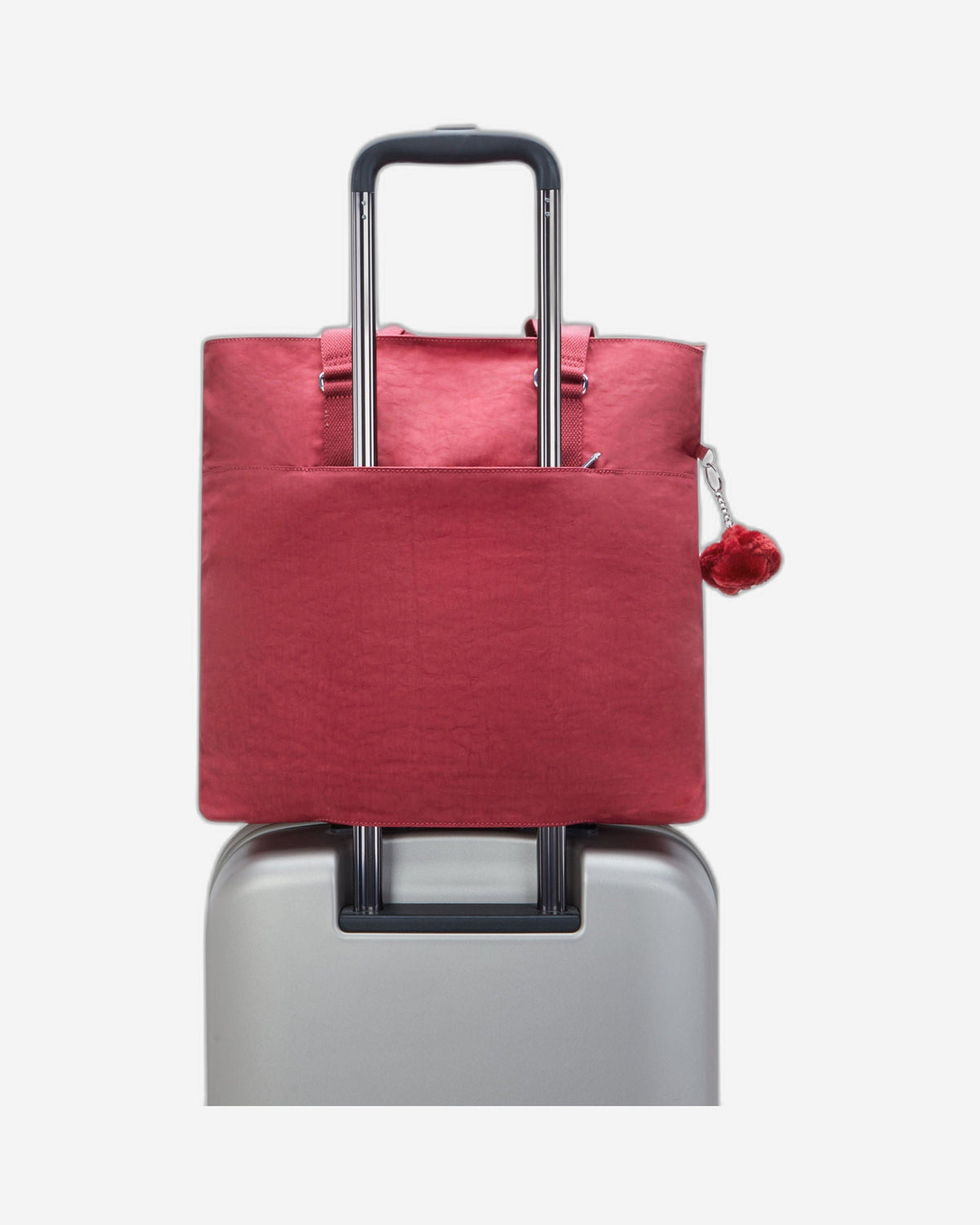 Kipling India Funky Red Large Tote I4609-4SS