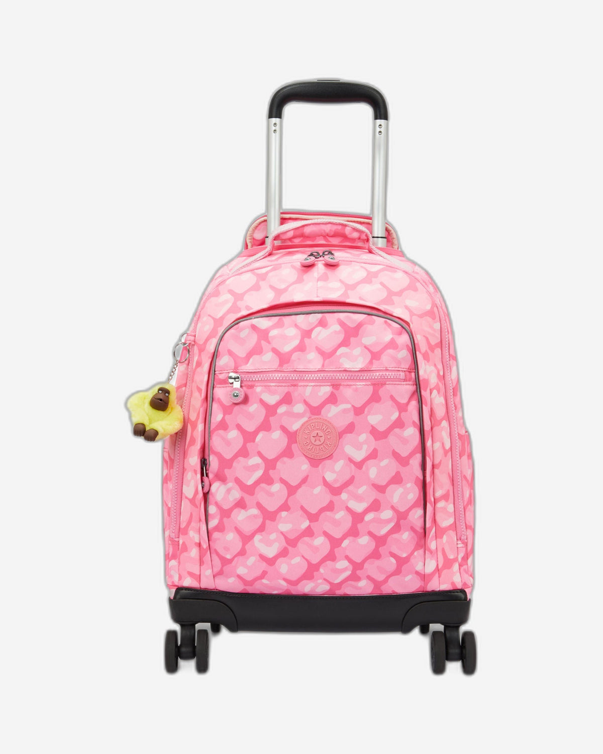Kipling New Zea Adorable Hearts Large Wheeled Backpack  I4674-1NB