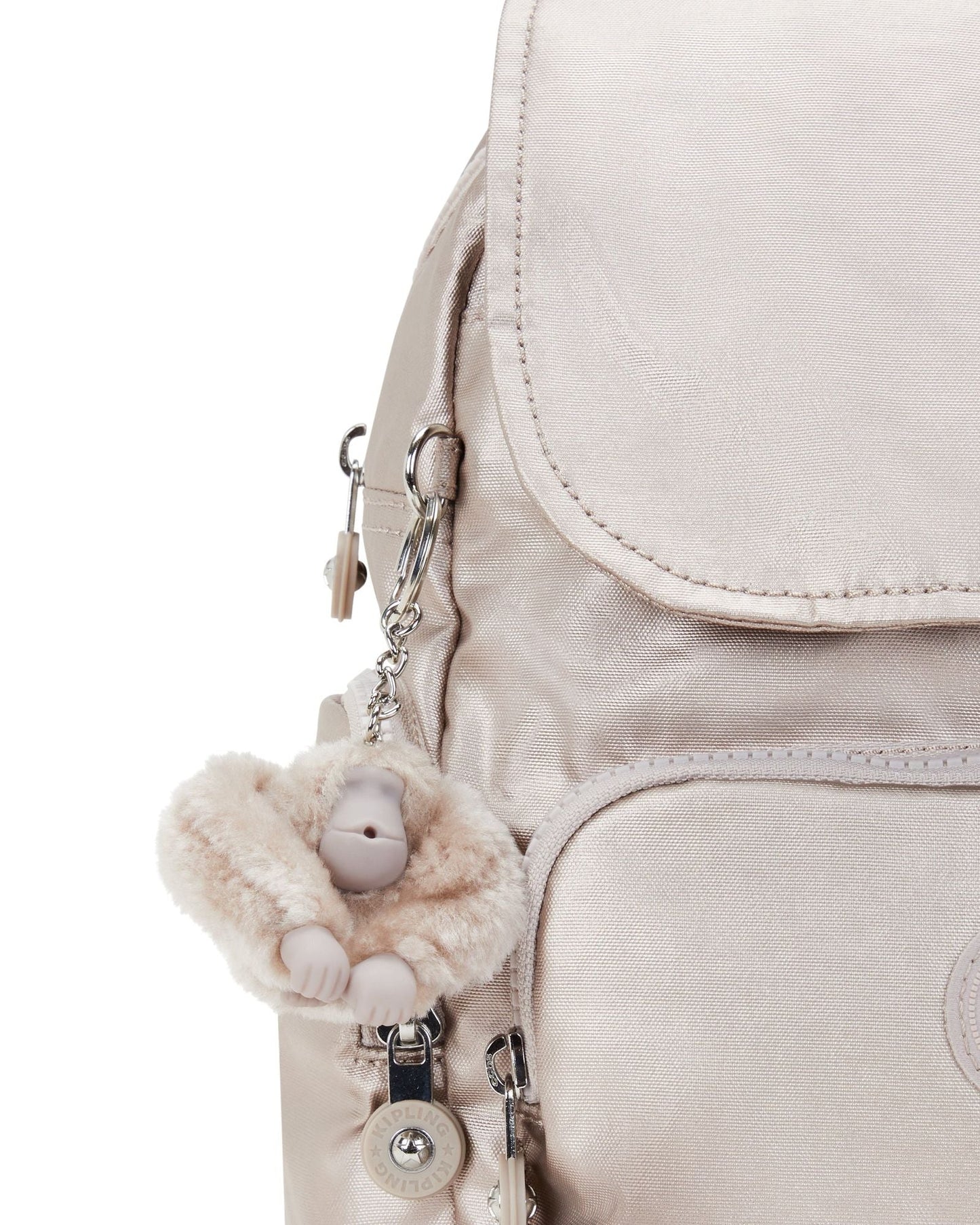 Kipling City Zip Mini Metallic Glow Mini Backpack C2I4697-48I