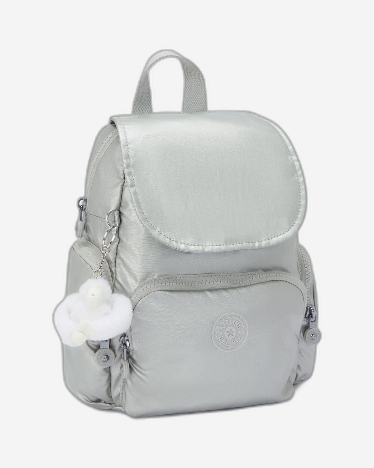 Kipling City Zip Mini New Bright Metallic Small Backpack I4697-70P