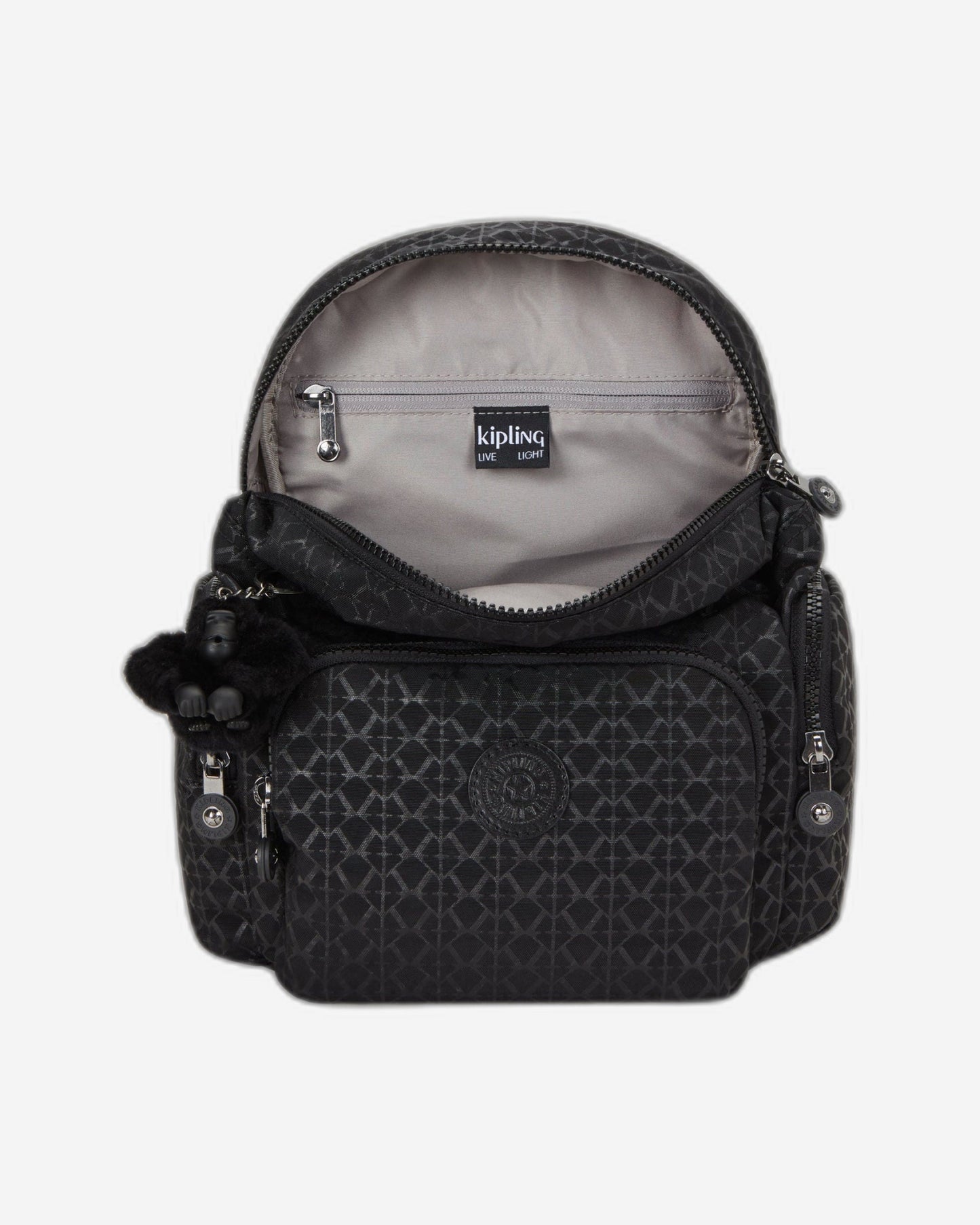 Kipling City Zip Mini Signature Emb Mini Backpack C2I4697-K59