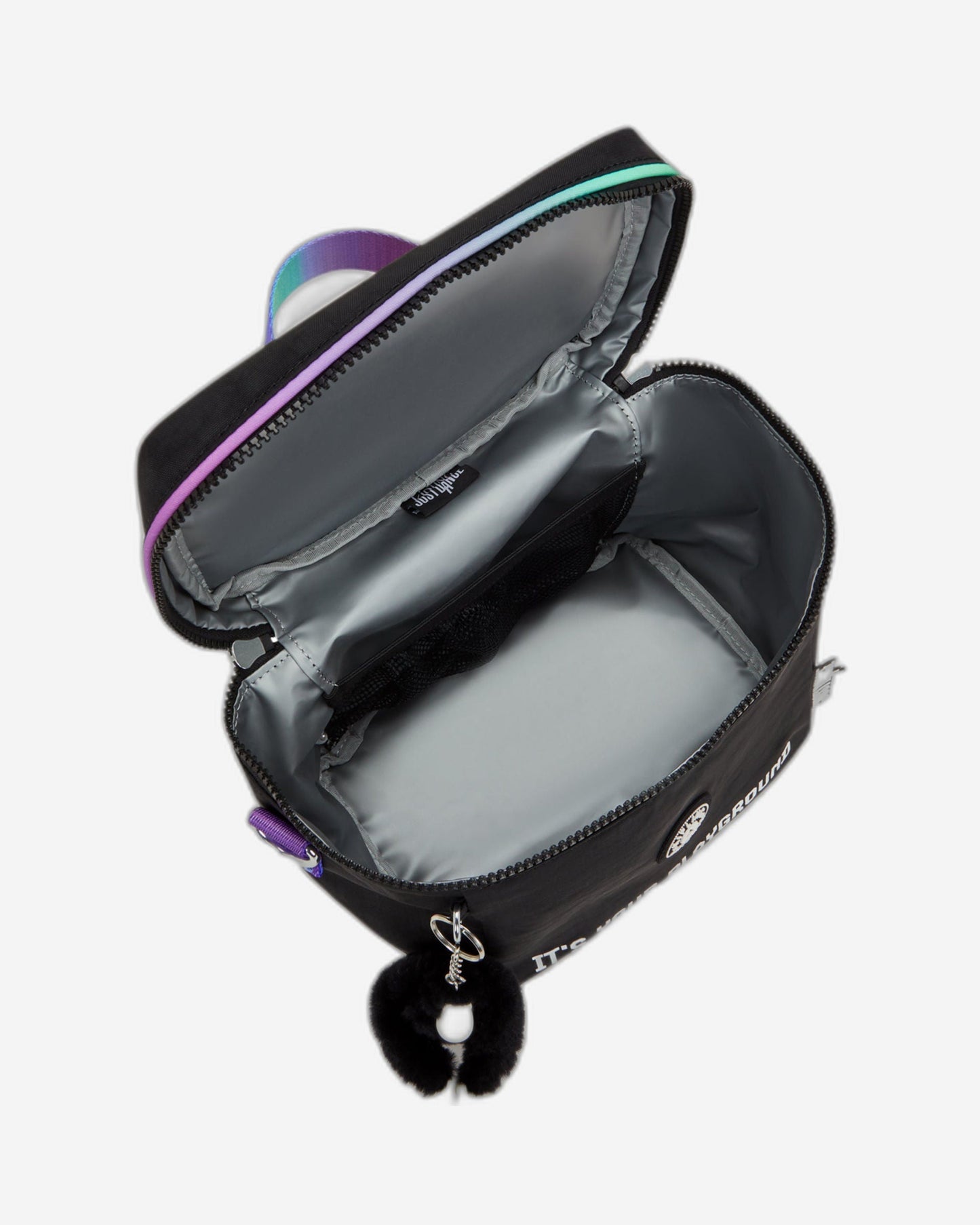 Kipling Graham Dance Black Lunchbag with removable shoulderstrap I4699-JU7