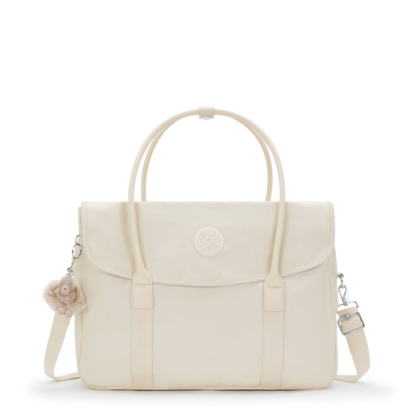 KIPLING-Superworker-Working Bag (With Removable Shoulderstrap)-Beige Pearl-I4718-3KA