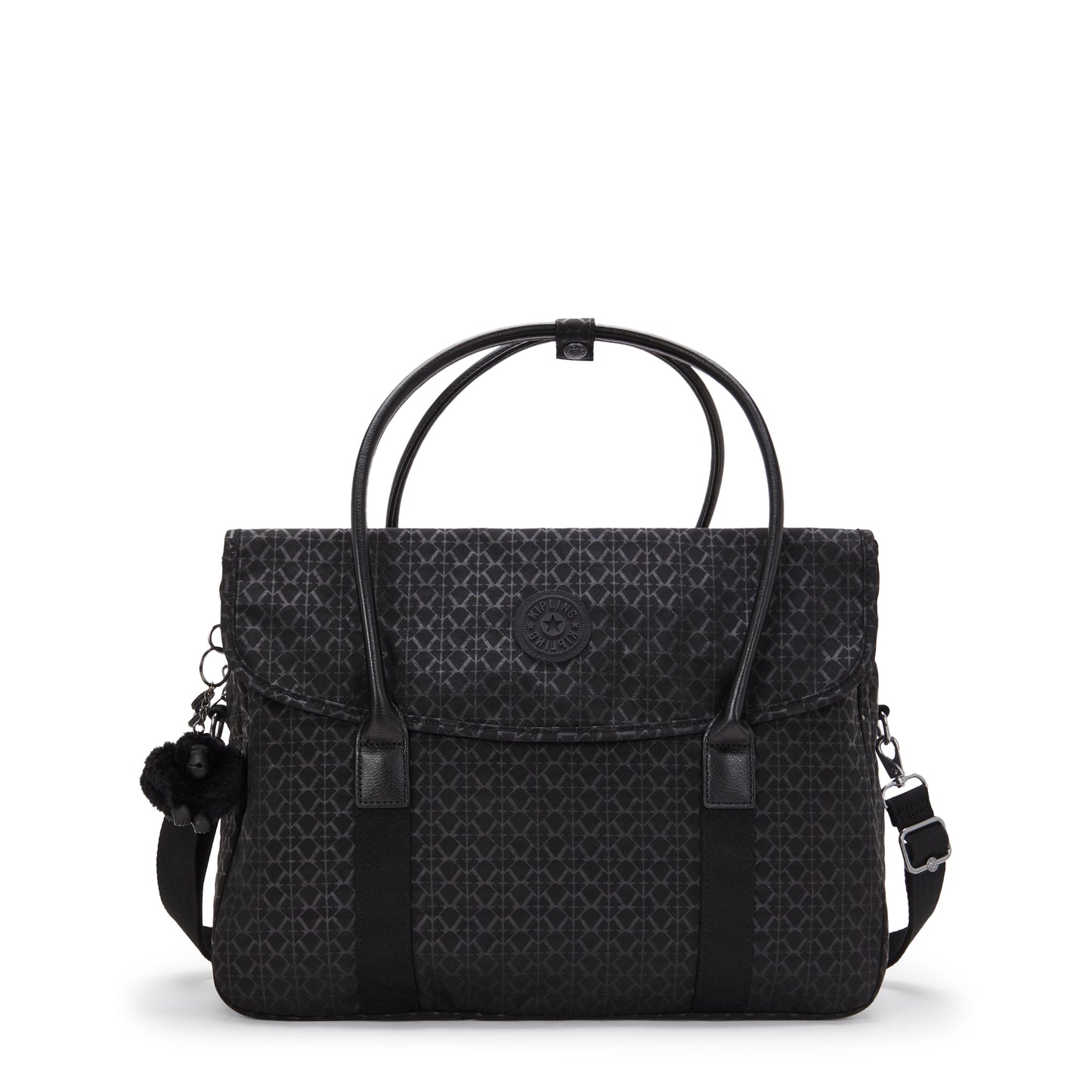 Kipling-Superworker-Working Bag (With Removable Shoulderstrap)-Signature Emb-I4718-K59 - I4718-K59