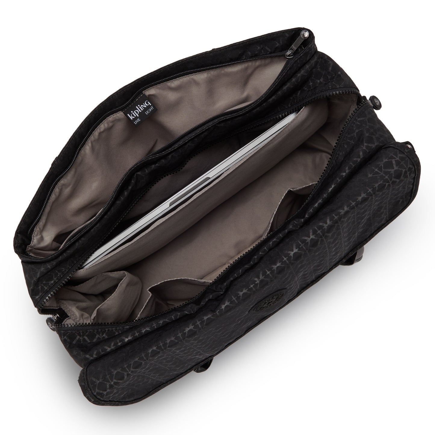 Kipling-Superworker-Working Bag (With Removable Shoulderstrap)-Signature Emb-I4718-K59 - I4718-K59