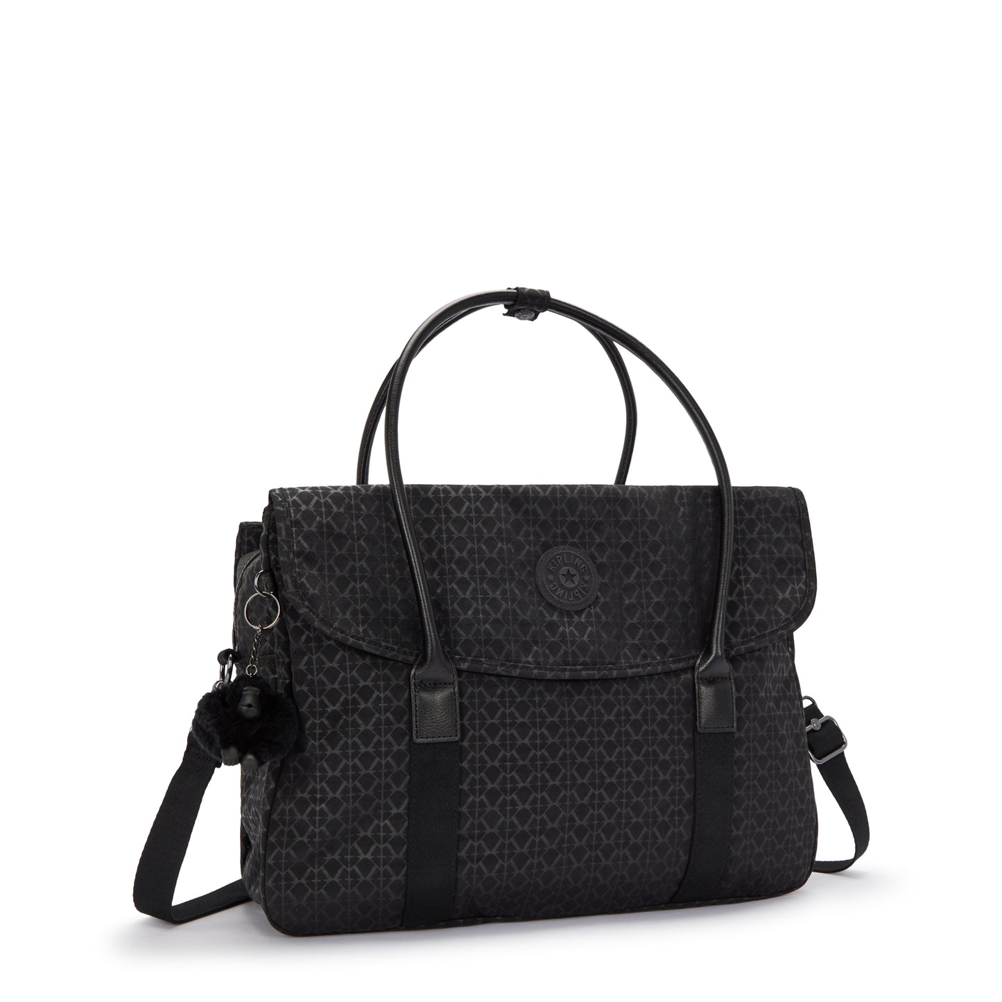 Kipling-Superworker-Working Bag (With Removable Shoulderstrap)-Signature Emb-I4718-K59 - I4718-K59