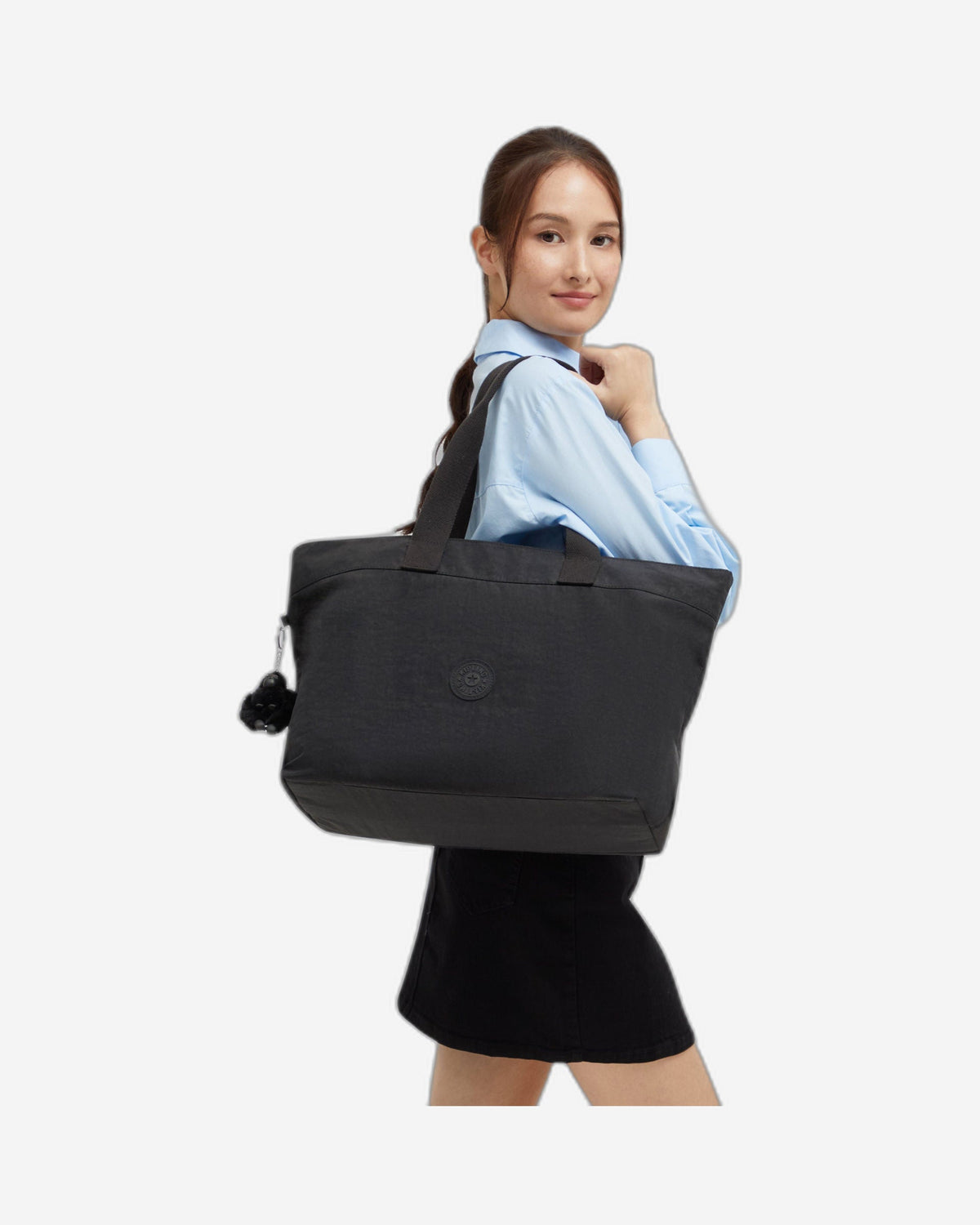 Kipling Colissa Up Black Noir Large Tote I4755-P39