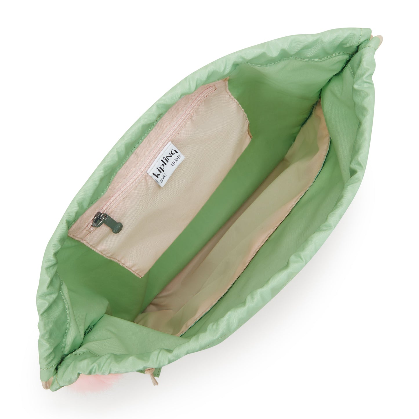 Kipling Supertaboo Soft Green Met Medium Backpack C2I4786-5KY