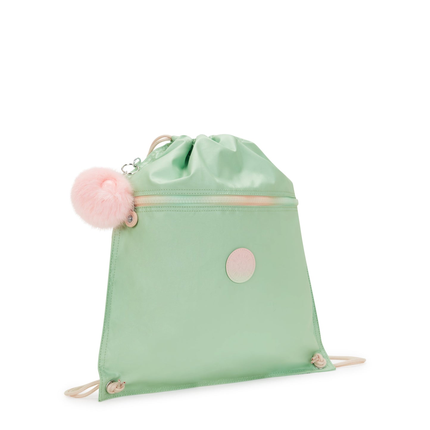 Kipling Supertaboo Soft Green Met Medium Backpack C2I4786-5KY