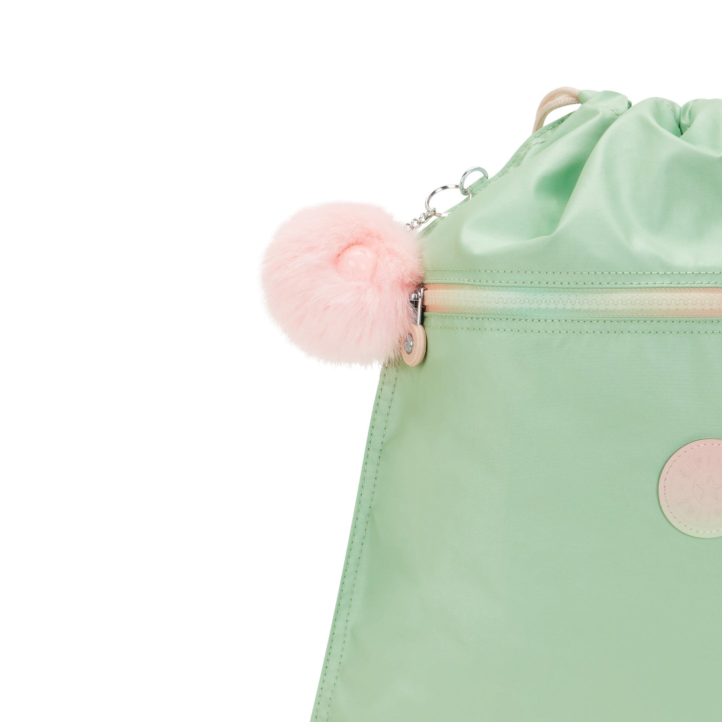 Kipling Supertaboo Soft Green Met Medium Backpack C2I4786-5KY