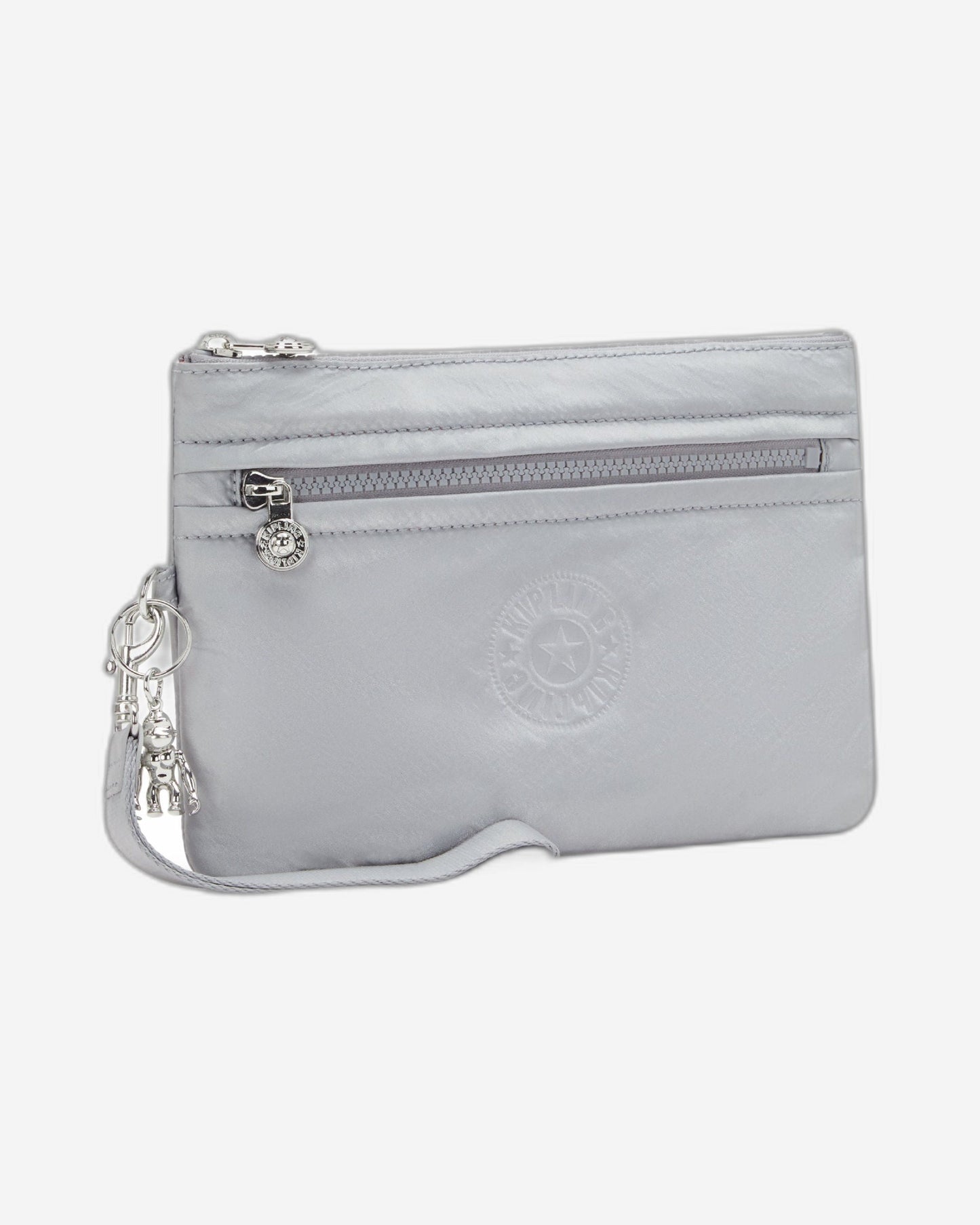 Kipling Fancy Silver Glam Large Flat Pouch C2I4806-K2E