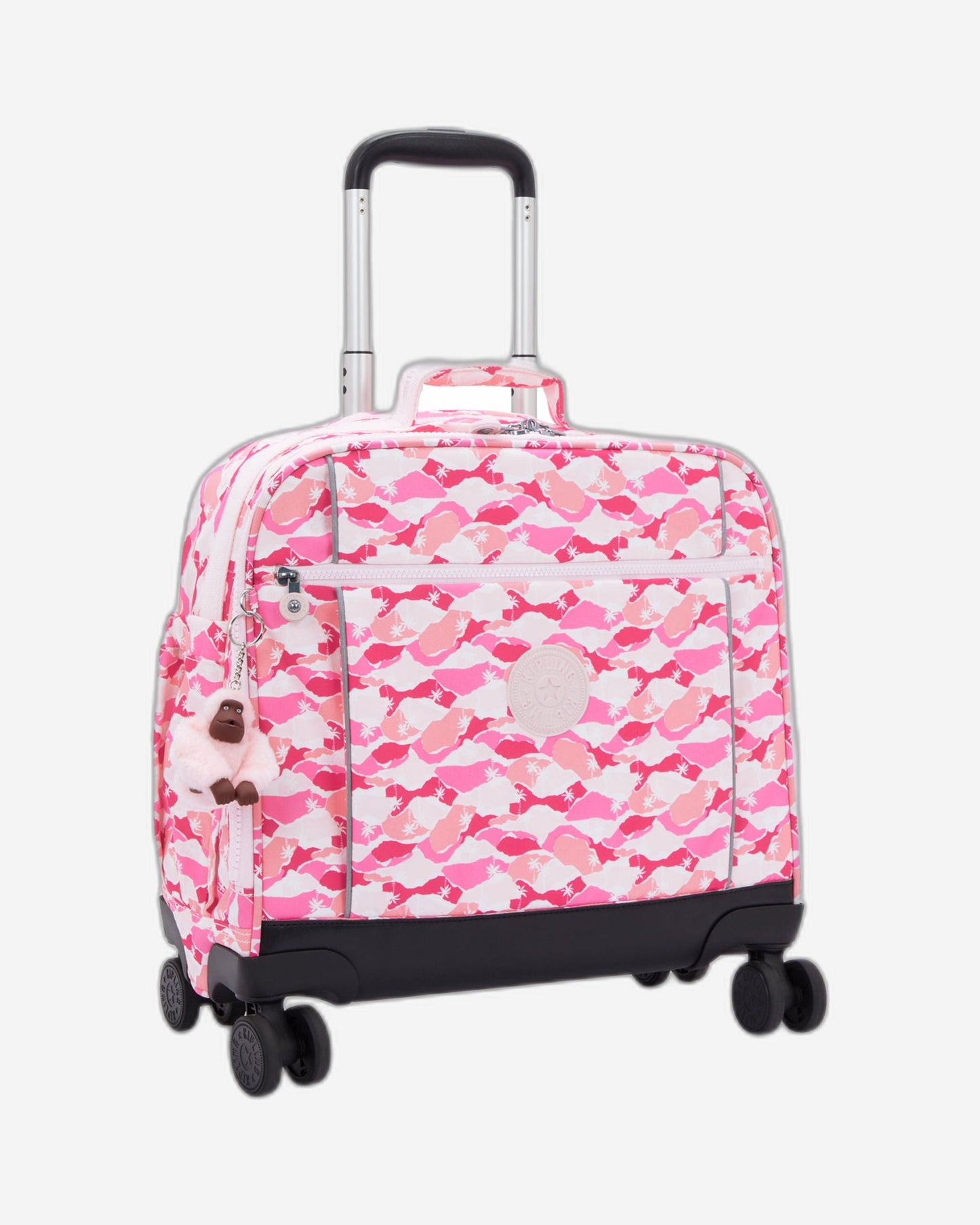 Kipling New Storia Pink Palm Large wheeled bag I4847-1BV