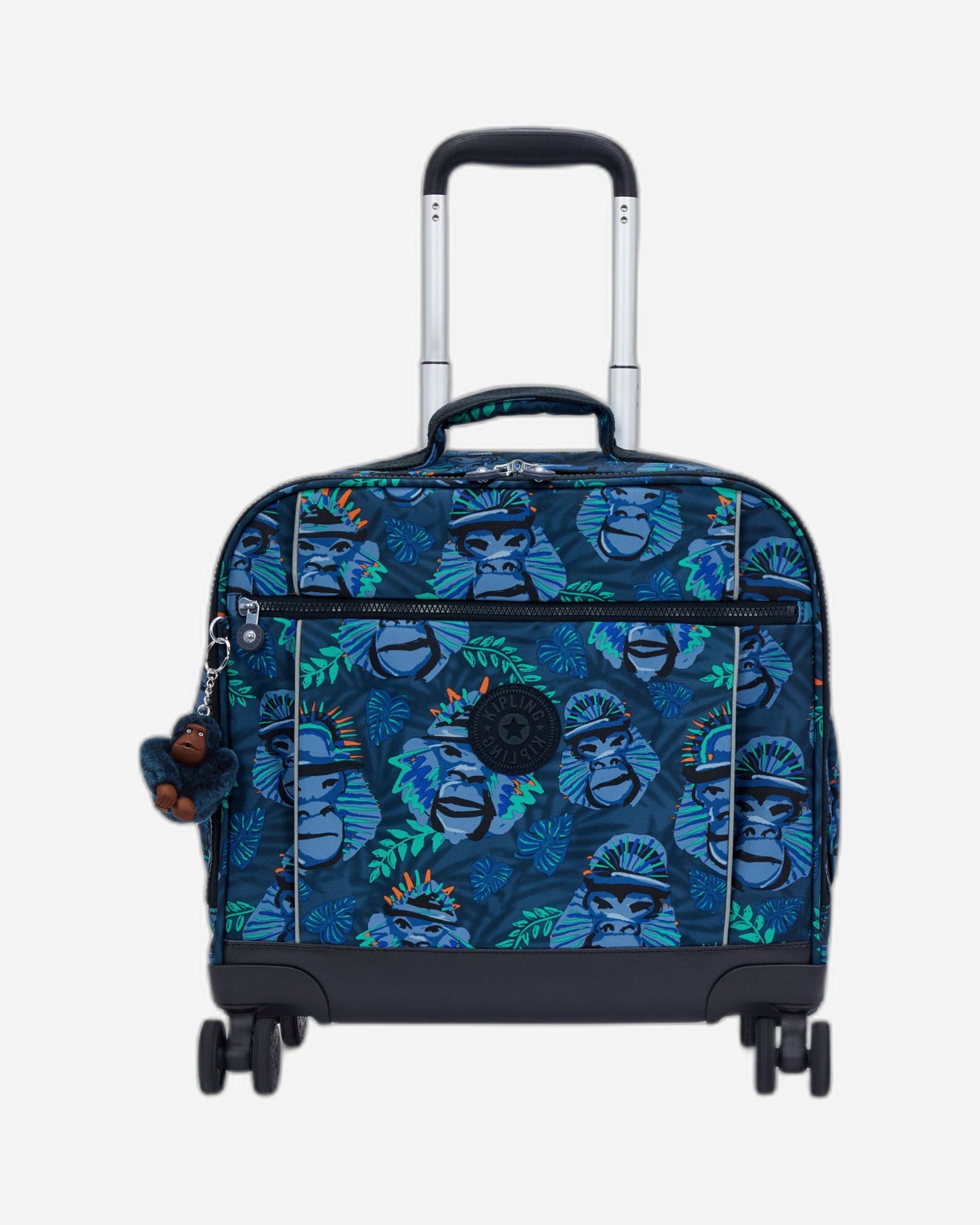 Kipling New Storia Blue Monkey Fun Large Wheeled Bag C2I4847-8HJ