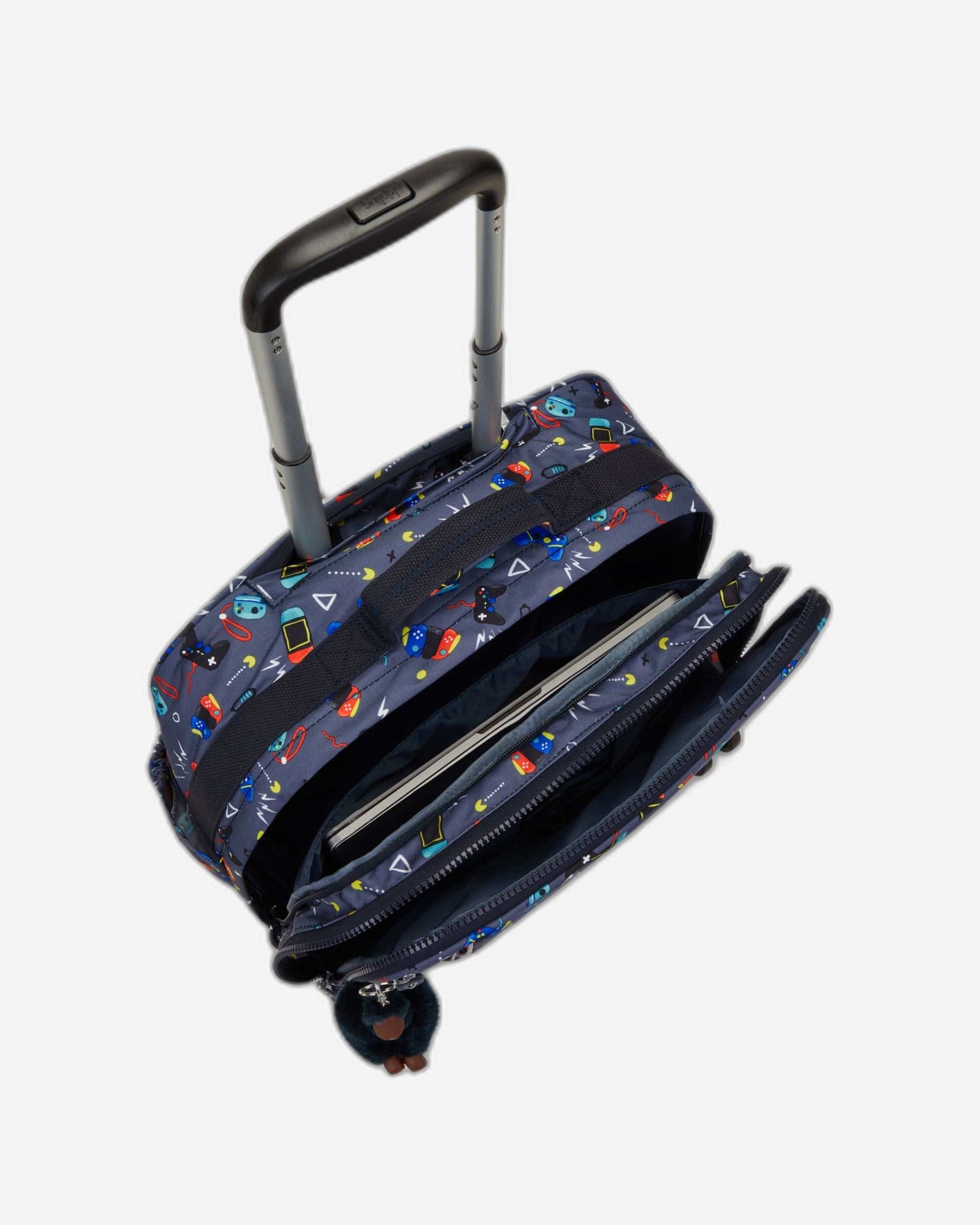 Kipling New Storia Gaming Grey Large Wheeled Bag C2I4847-T6T