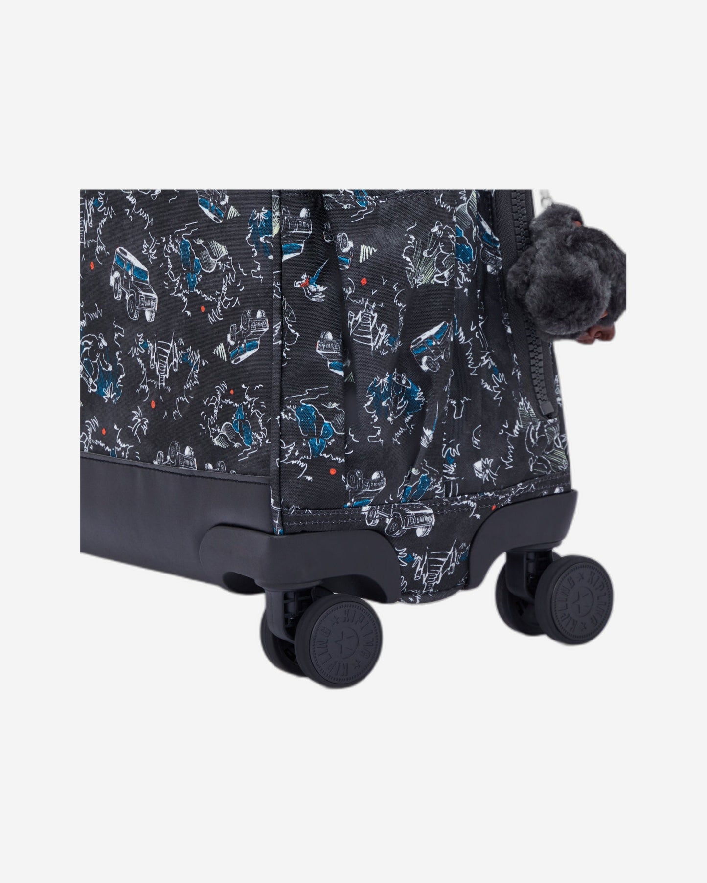 Kipling New Storia Jungle Fun Race Large Wheeled Bag C2I4847-TJ3