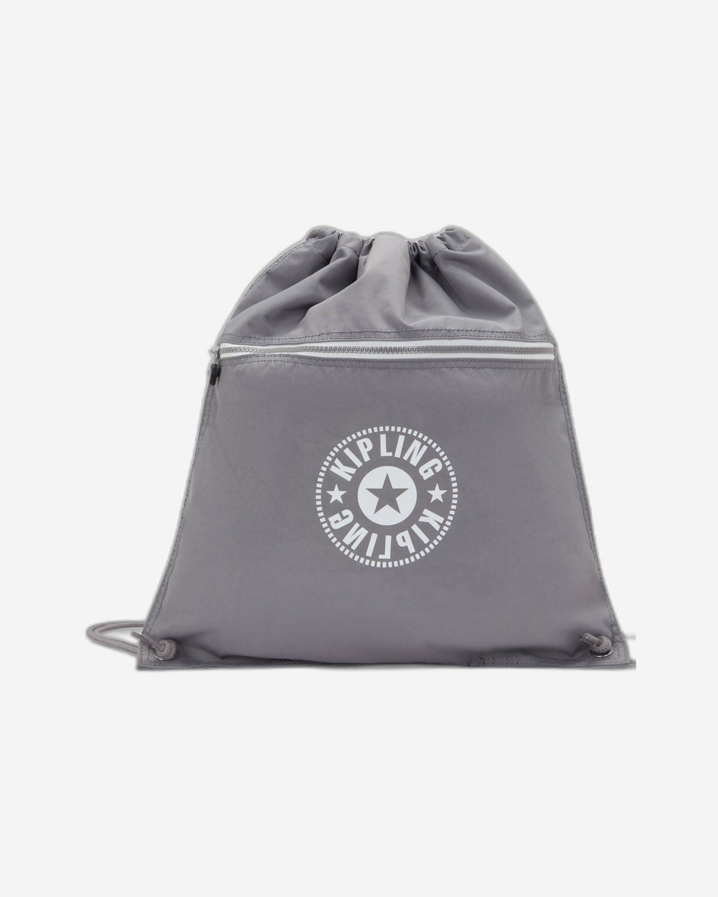 Kipling Supertaboo Inviting Grey C Medium backpack (with drawstring) I4971-Y00
