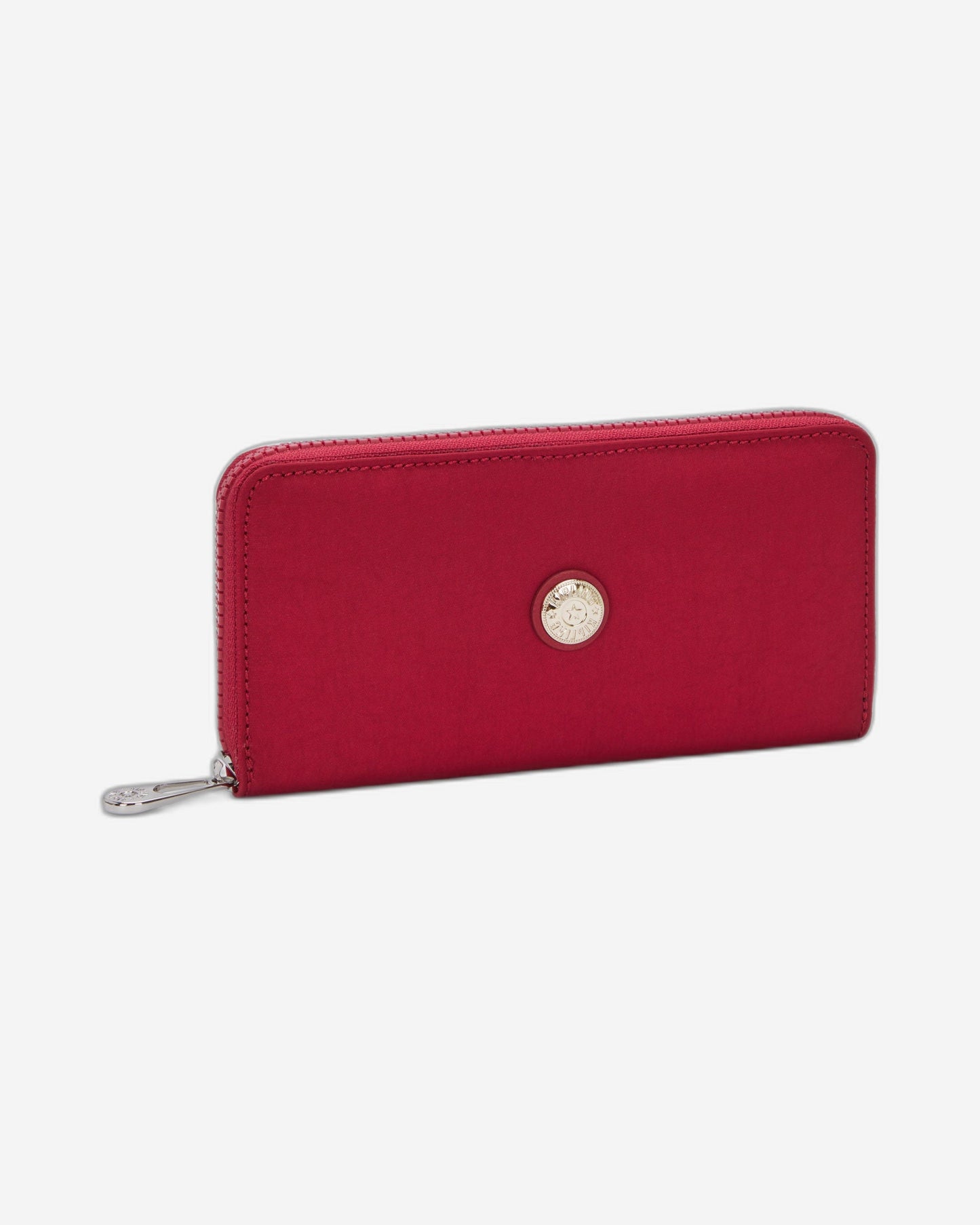 Kipling Money World Red Red Wine Large Wallet I5102-6SE