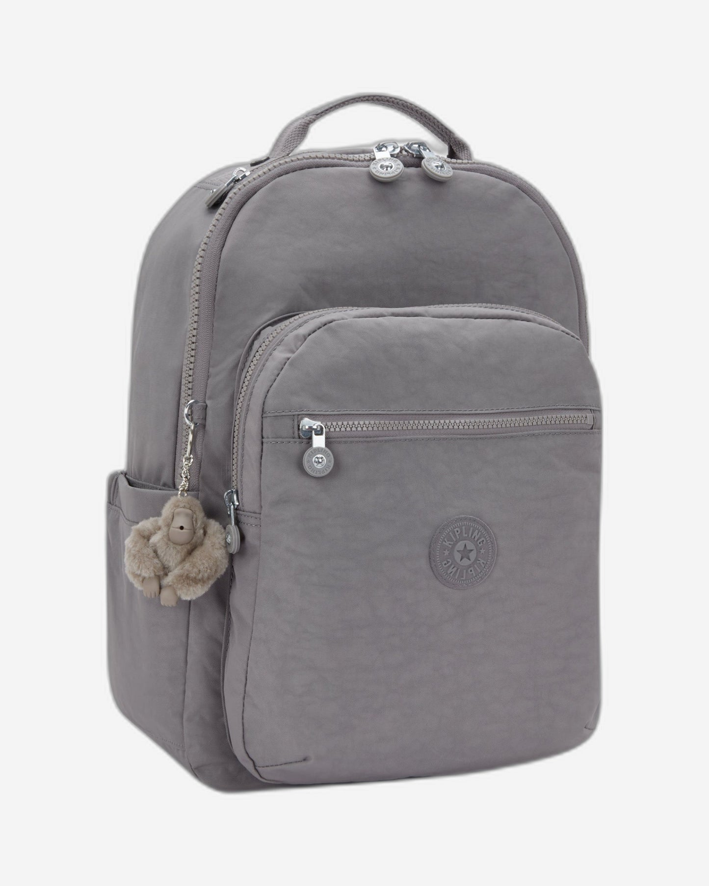Kipling Seoul Inviting Grey Large Backpack I5210-8Dh