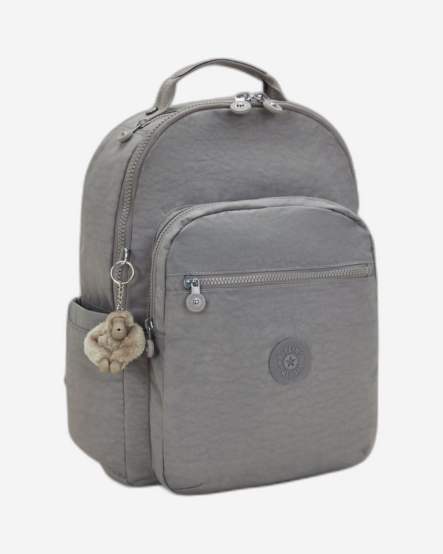 Kipling Seoul Inviting Grey Large Backpack I5210-8Dh