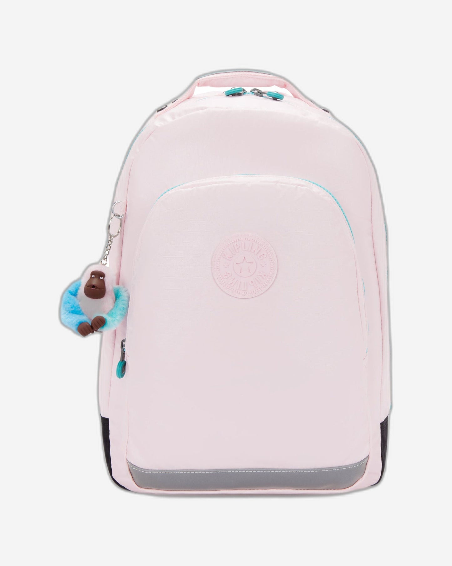 Kipling Class Room Sea Pink Met Large backpack with laptop compartment I5213-52J
