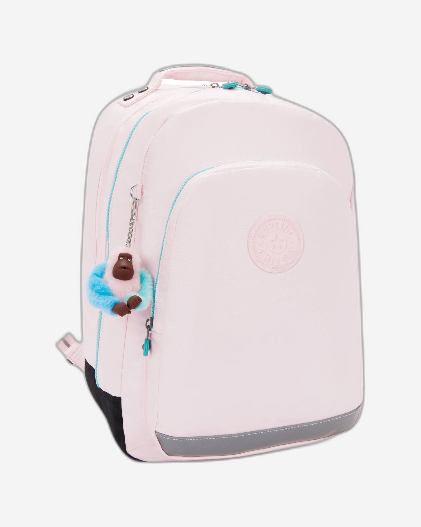 Kipling Class Room Sea Pink Met Large backpack with laptop compartment I5213-52J