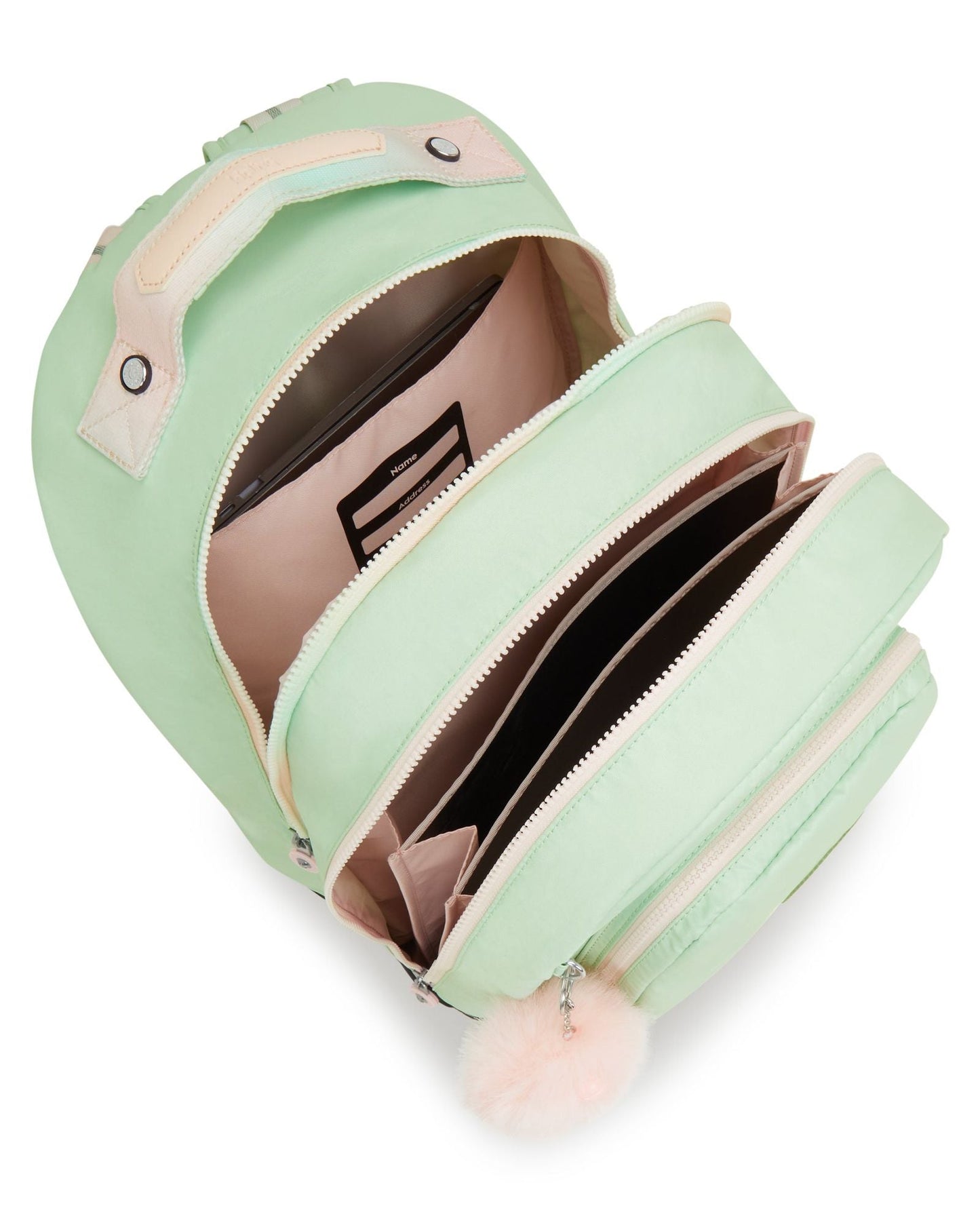 Kipling Class Room Soft Green Met Large Backpack C2I5213-5KY