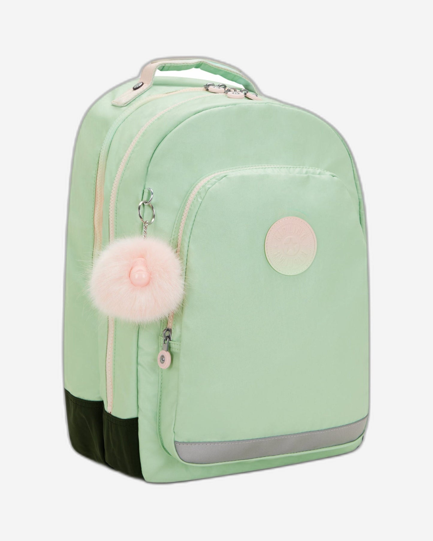 Kipling Class Room Soft Green Met Large Backpack C2I5213-5KY