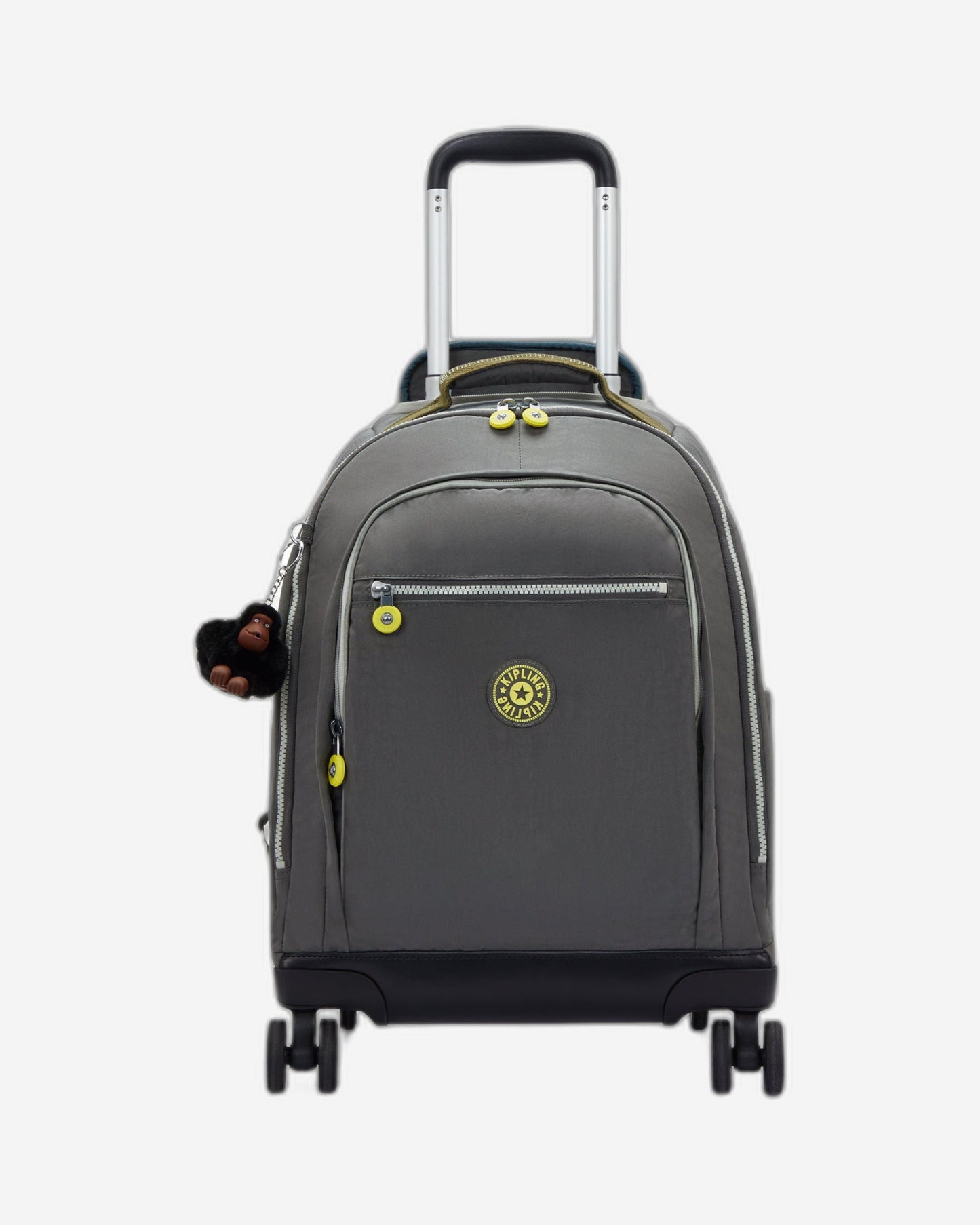 Kipling New Zea Back to Grey Large wheeled backpack with laptop compartment I5246-1DX