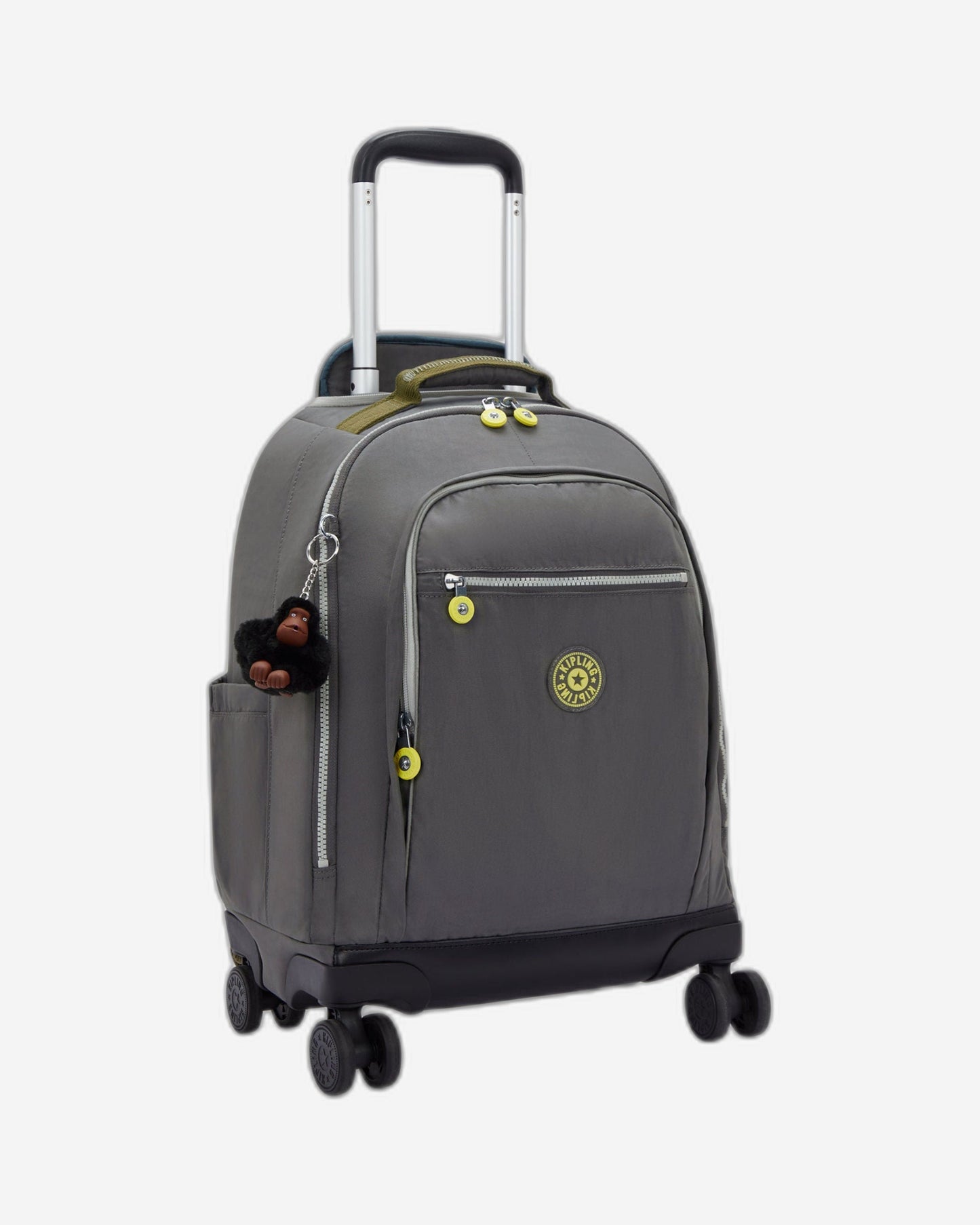 Kipling New Zea Back to Grey Large wheeled backpack with laptop compartment I5246-1DX