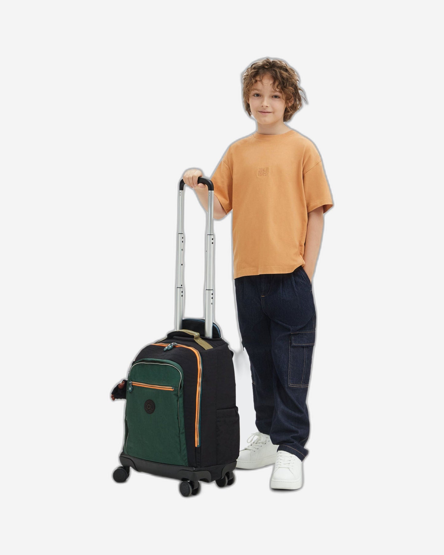 Kipling New Zea Tree House Bl Large Wheeled Backpack  I5246-8LB