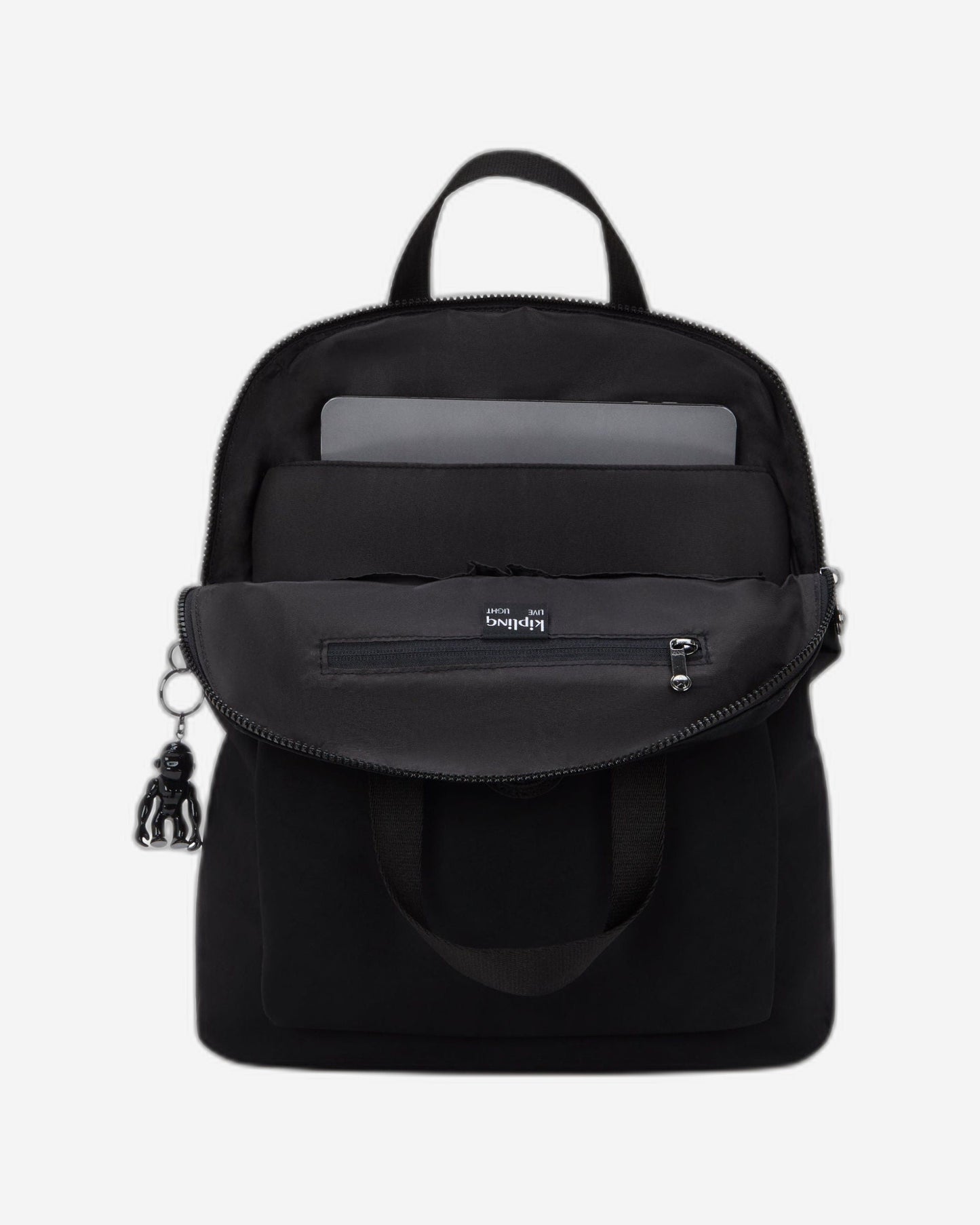 Kipling Kazuki Infinite Black Medium backpack (with laptop compartment) I5306-2EN
