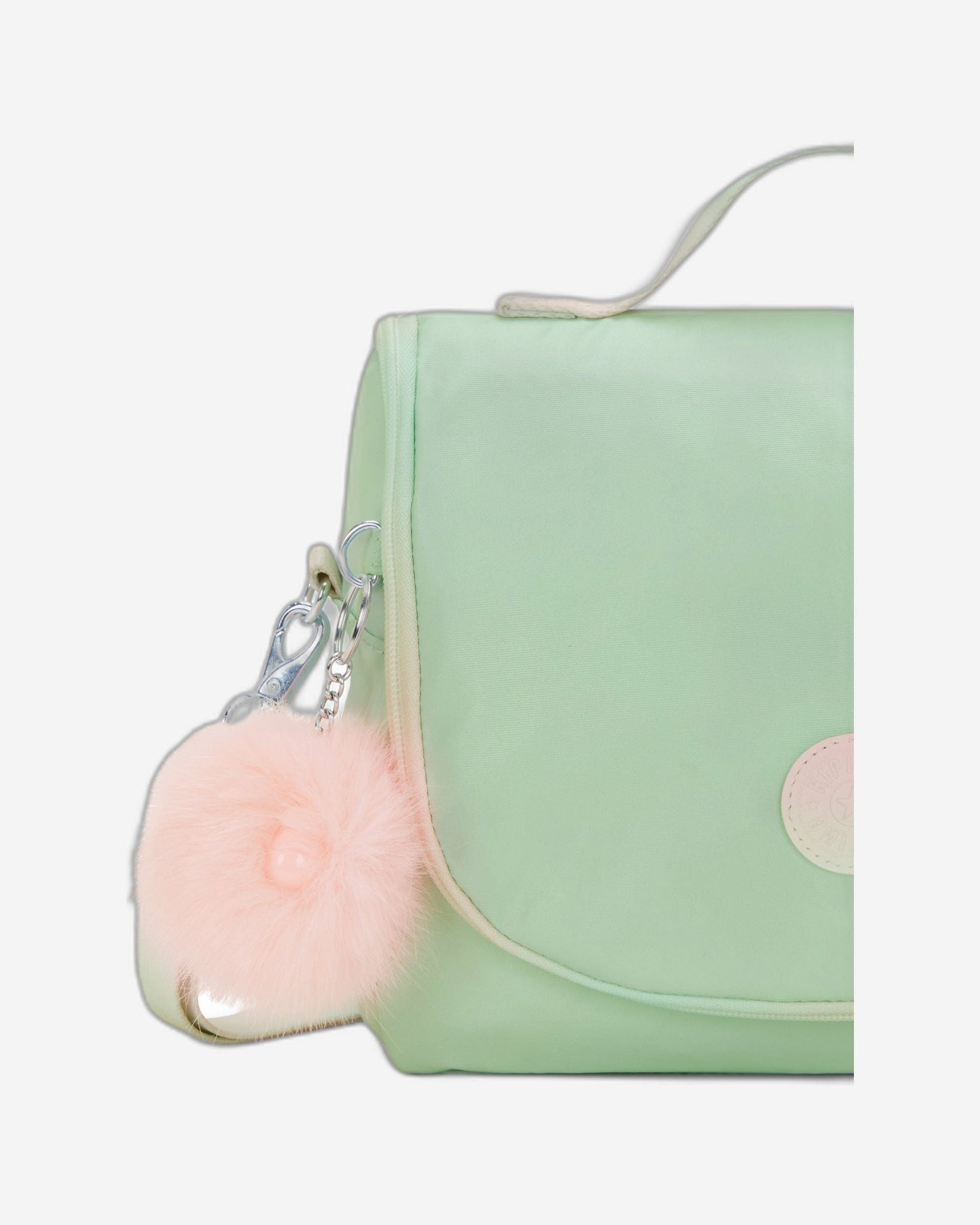 Kipling New Kichirou Soft Green Met Large Lunch Bag with Trolley Sleeve C2I5356-5KY