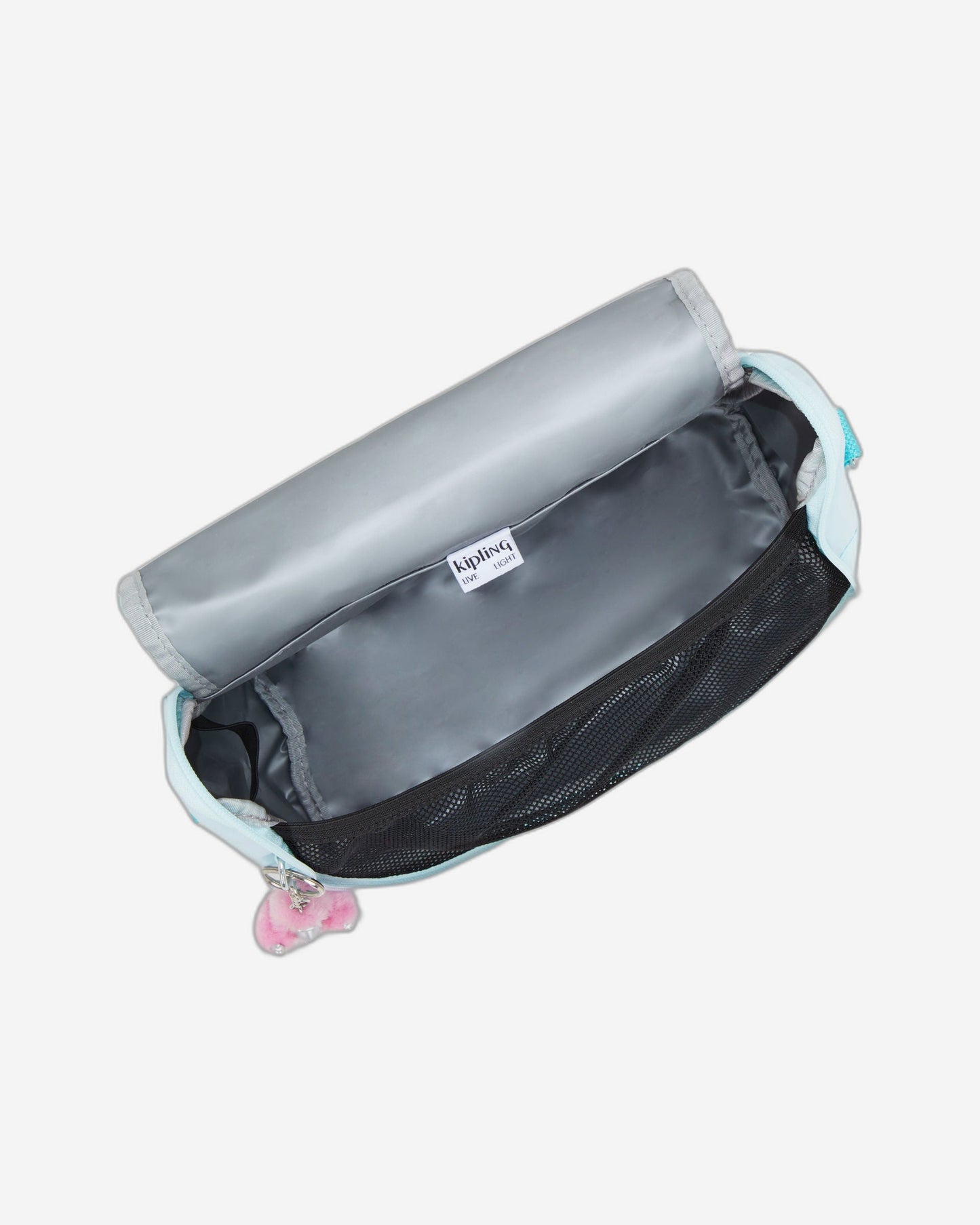 KIPLING New Kichirou Blue Sky Metallic Large lunchbox (with trolley sleeve) I5356-5MB